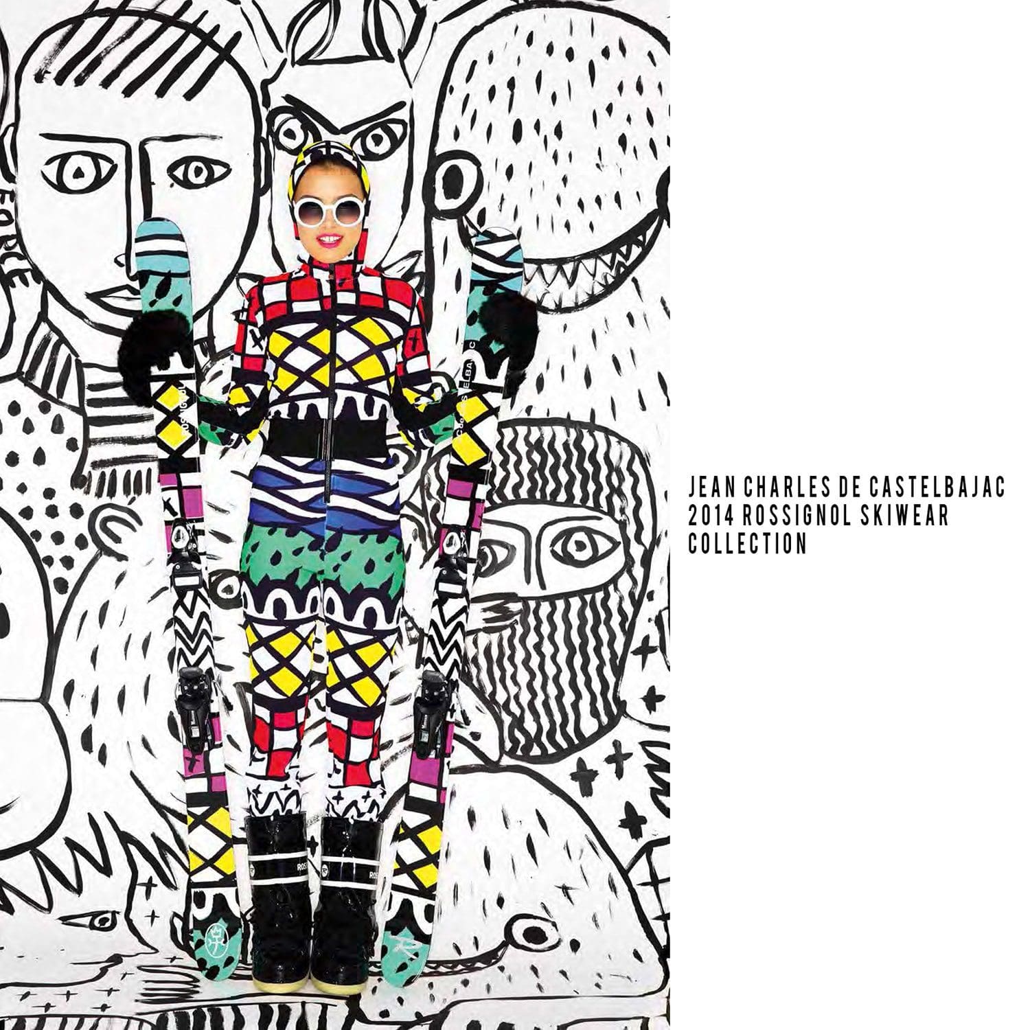 JC de Castelbajac-2013-Rossignol skiwear collection
