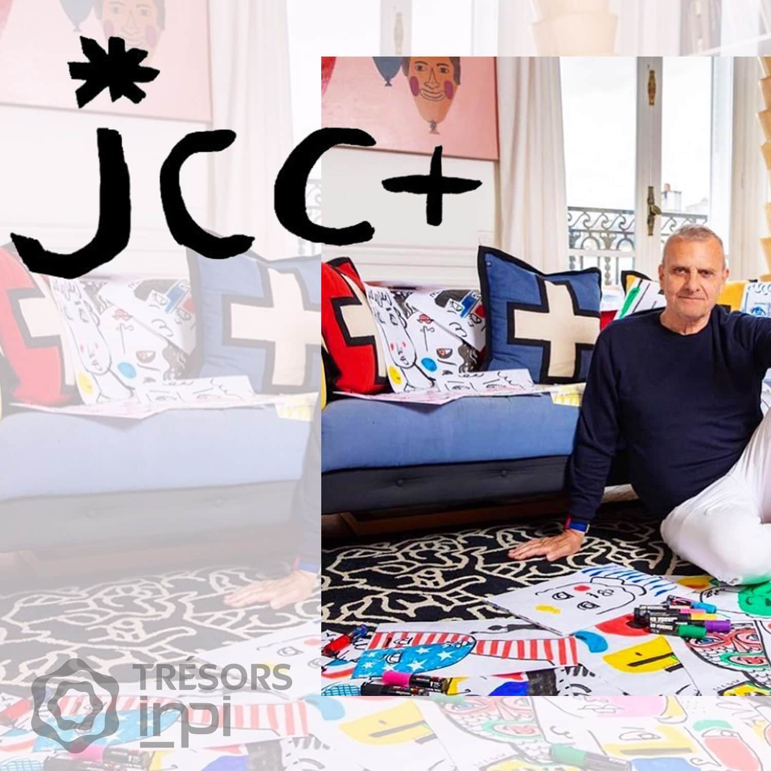 JC de Castelbajac Logo - Tresors INPI by RUNWAY MAGAZINE