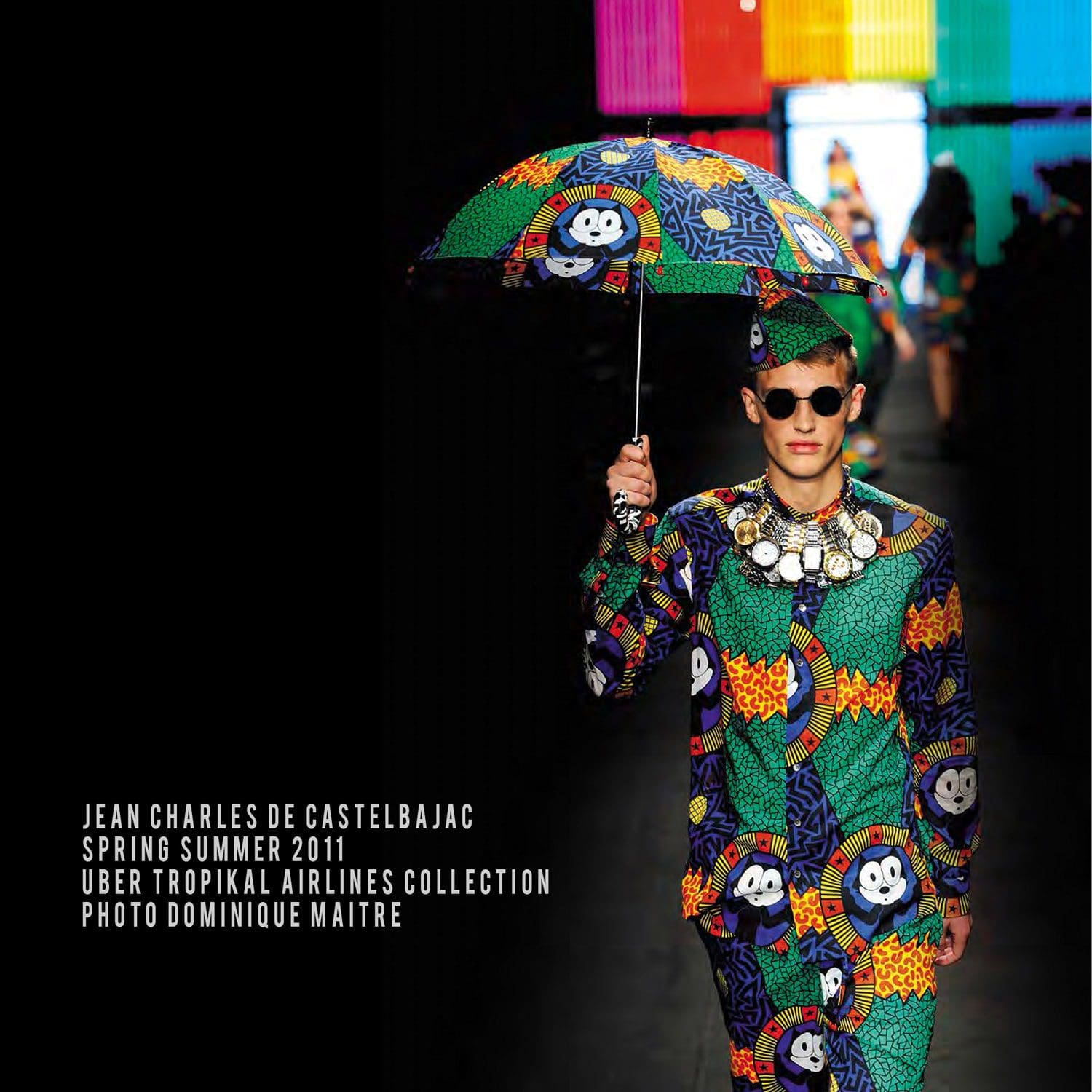 JC de Castelbajac-Summer 2012-Uber Tropikal Airlines Collection-Photo Dominique Maitre