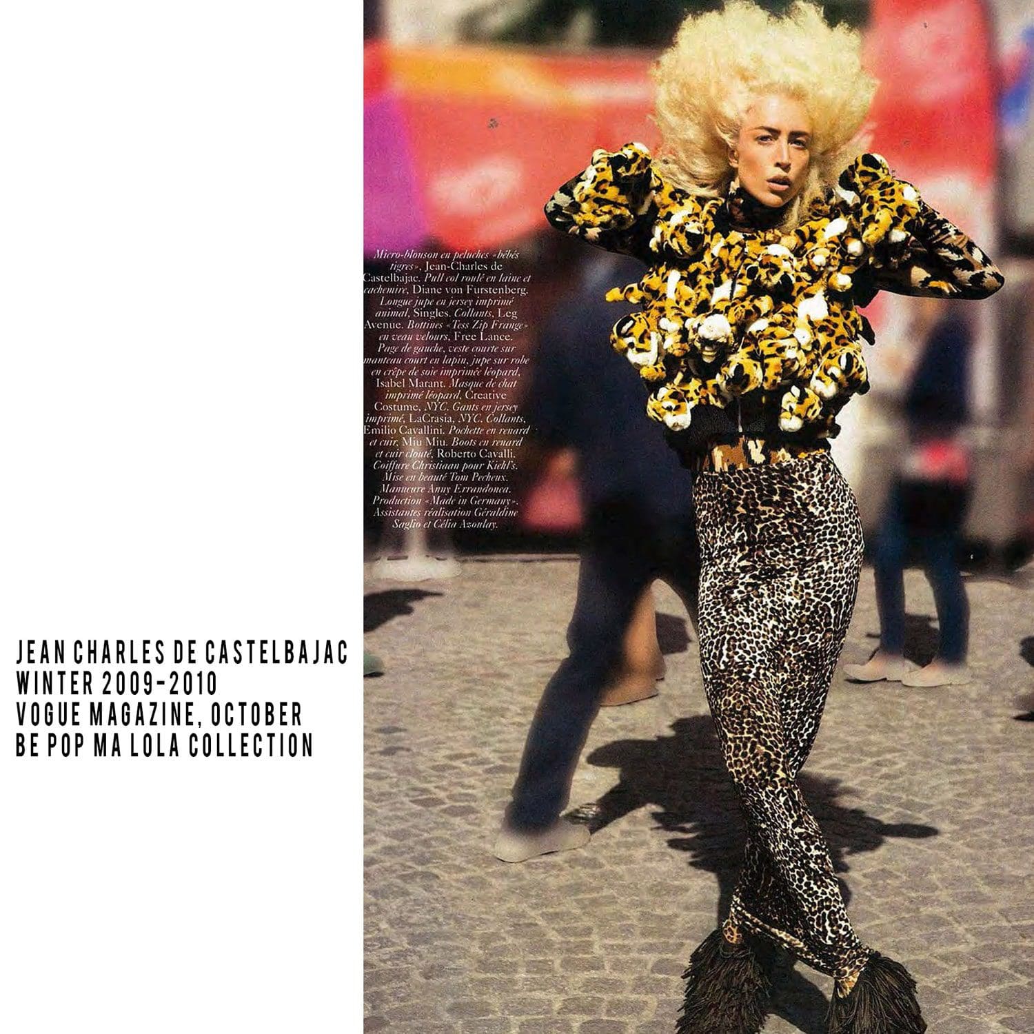 JC de Castelbajac-Winter 2009-2010-Be Pop My Lola Collection-Vogue Magazine
