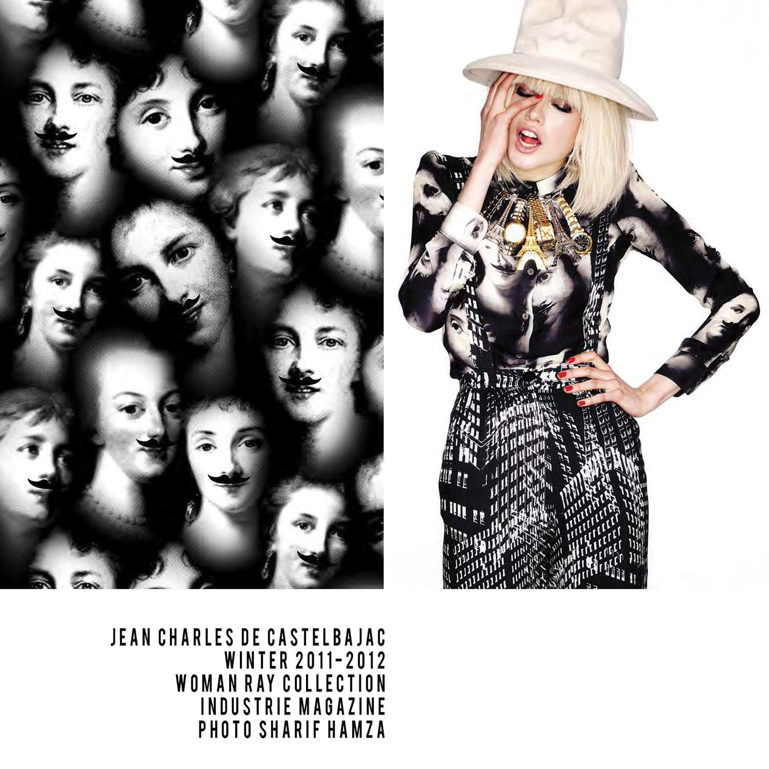 JC de Castelbajac-Winter 2011-2012-Woman Ray Collection-Photo Sharif Hamza-Industrie Magazine
