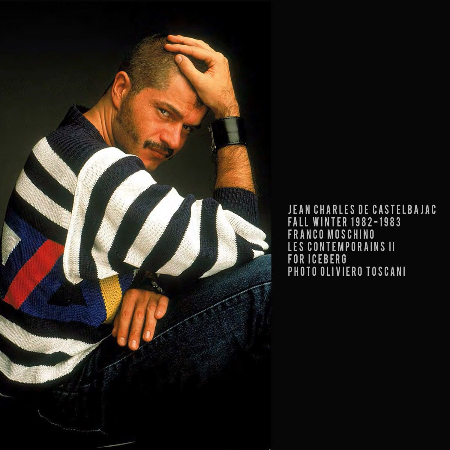 JC de Castelbajac for ICEBERG-1982-Franco Moschino-les contemporains II-photo Oliviero Toscani