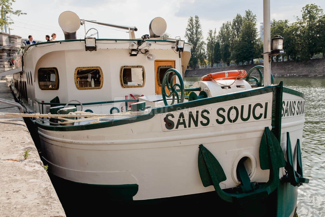 Barge "Sans Souci" Paris
