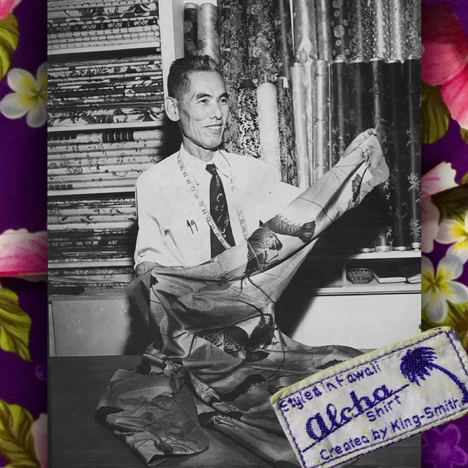 Koichiro Miyamoto, alias Musa-Shiya, der Hemdmacher - einer der ersten Hawaii-Hemdschneider