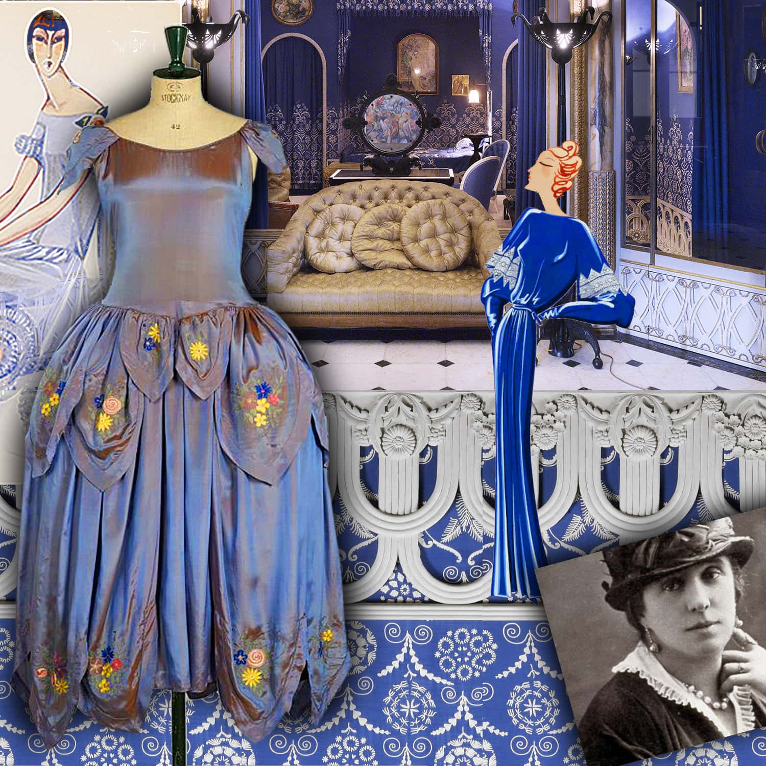 Maison Lanvin - Jeanne Lanvin et Marguerite - Invenciones Lanvin - Tesoros del INPI