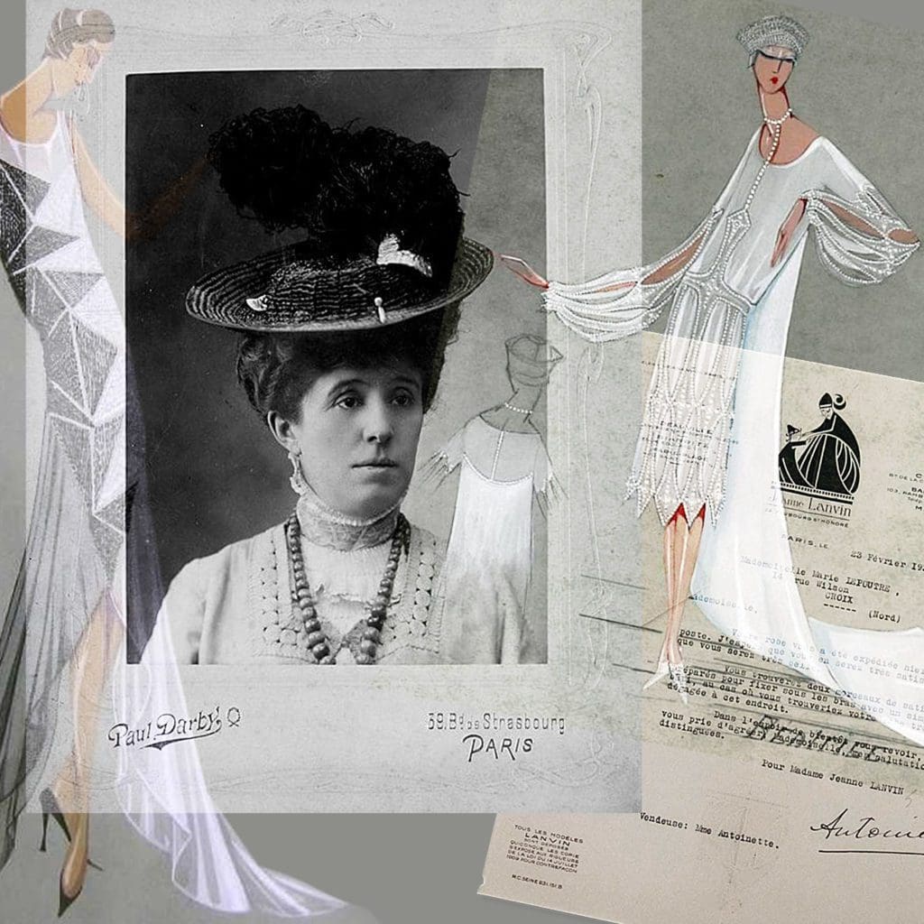 Maison Lanvin - Jeanne Lanvin et Marguerite - Lanvin Inventions - Tesori INPI