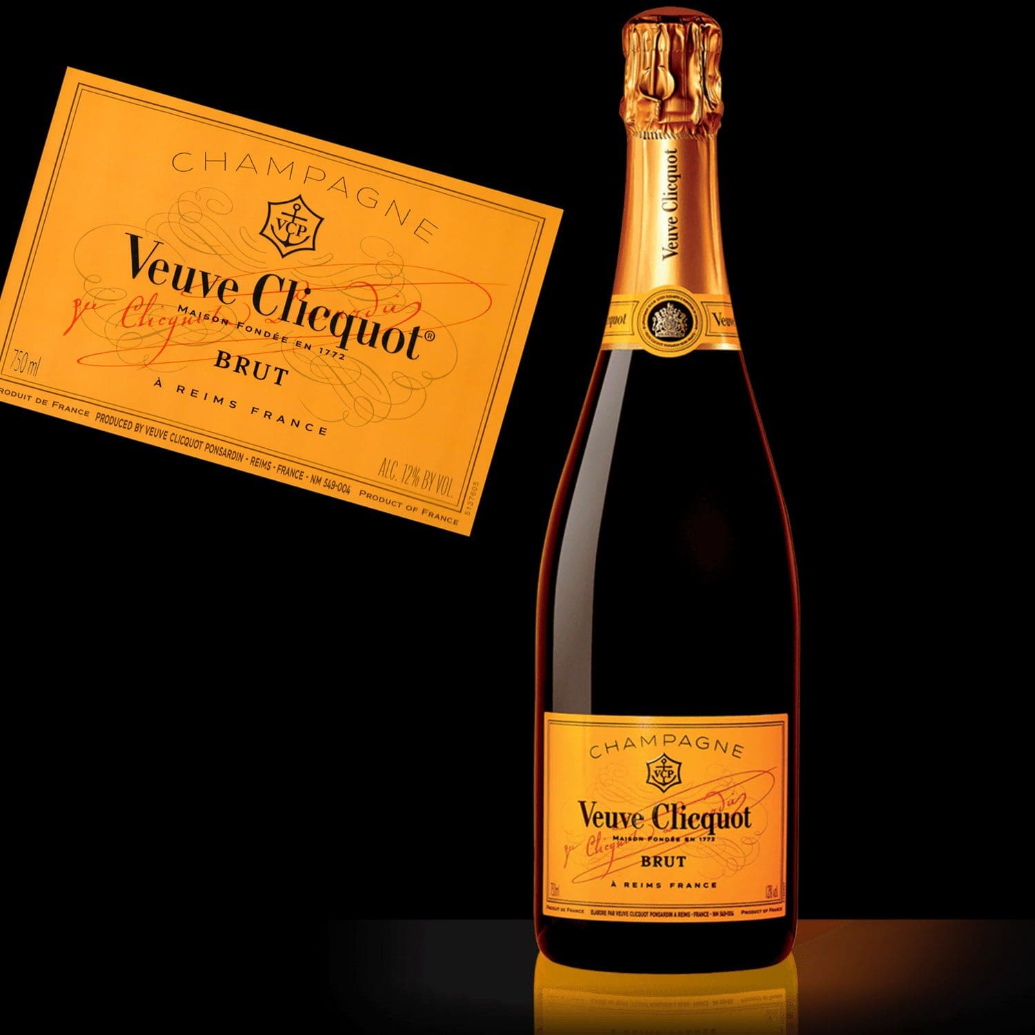 Champagne Veuve Clicquot - Gelbes Etikett - Brut Magnum