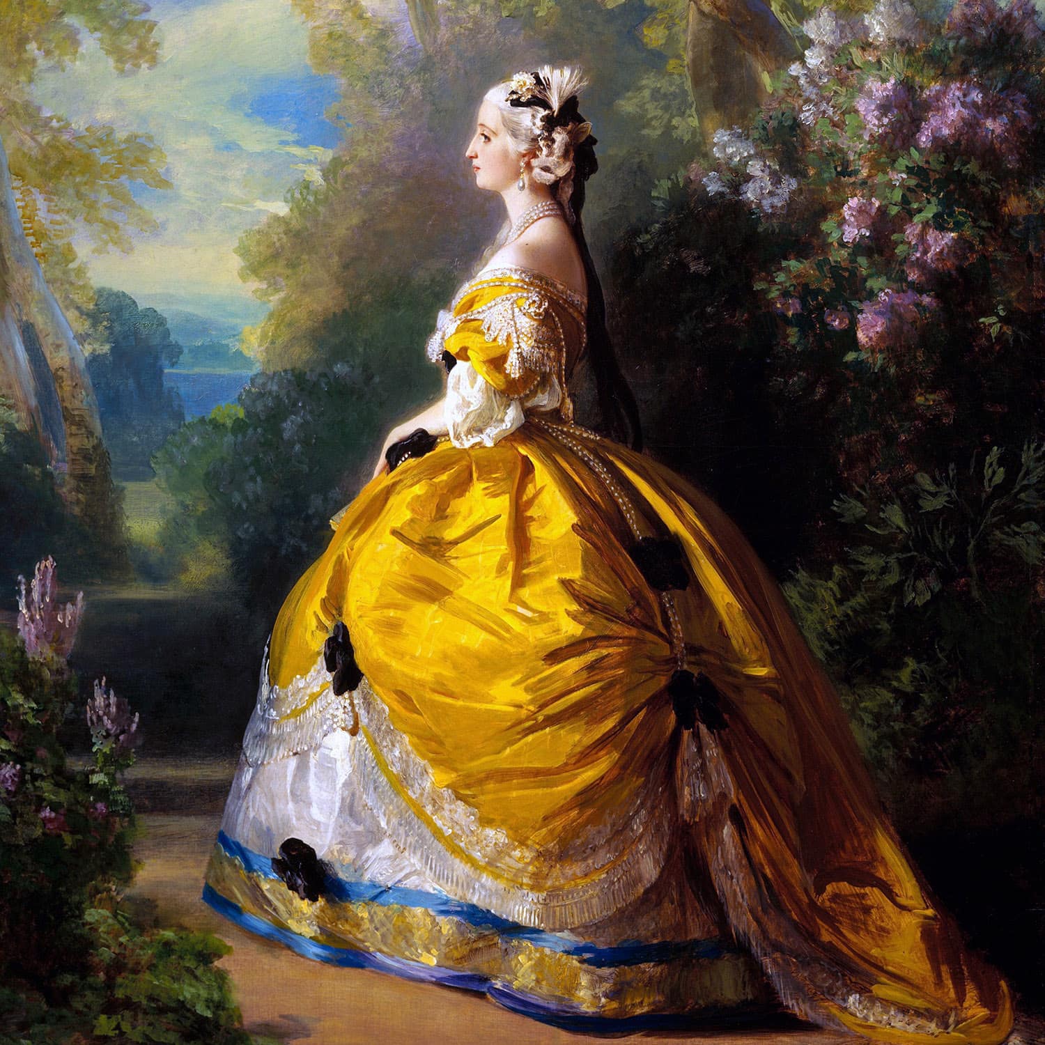 Kaiserin Eugenie 1854 - Franz Xaver Winterhalter