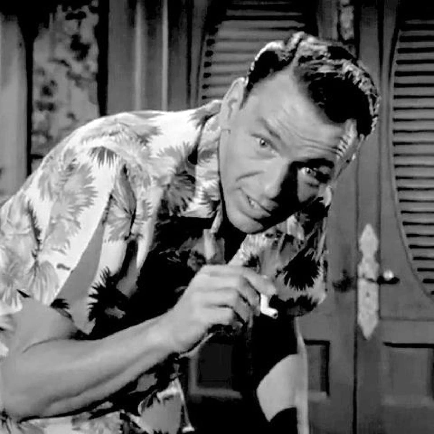 Franck Sinatra im Hawaiihemd