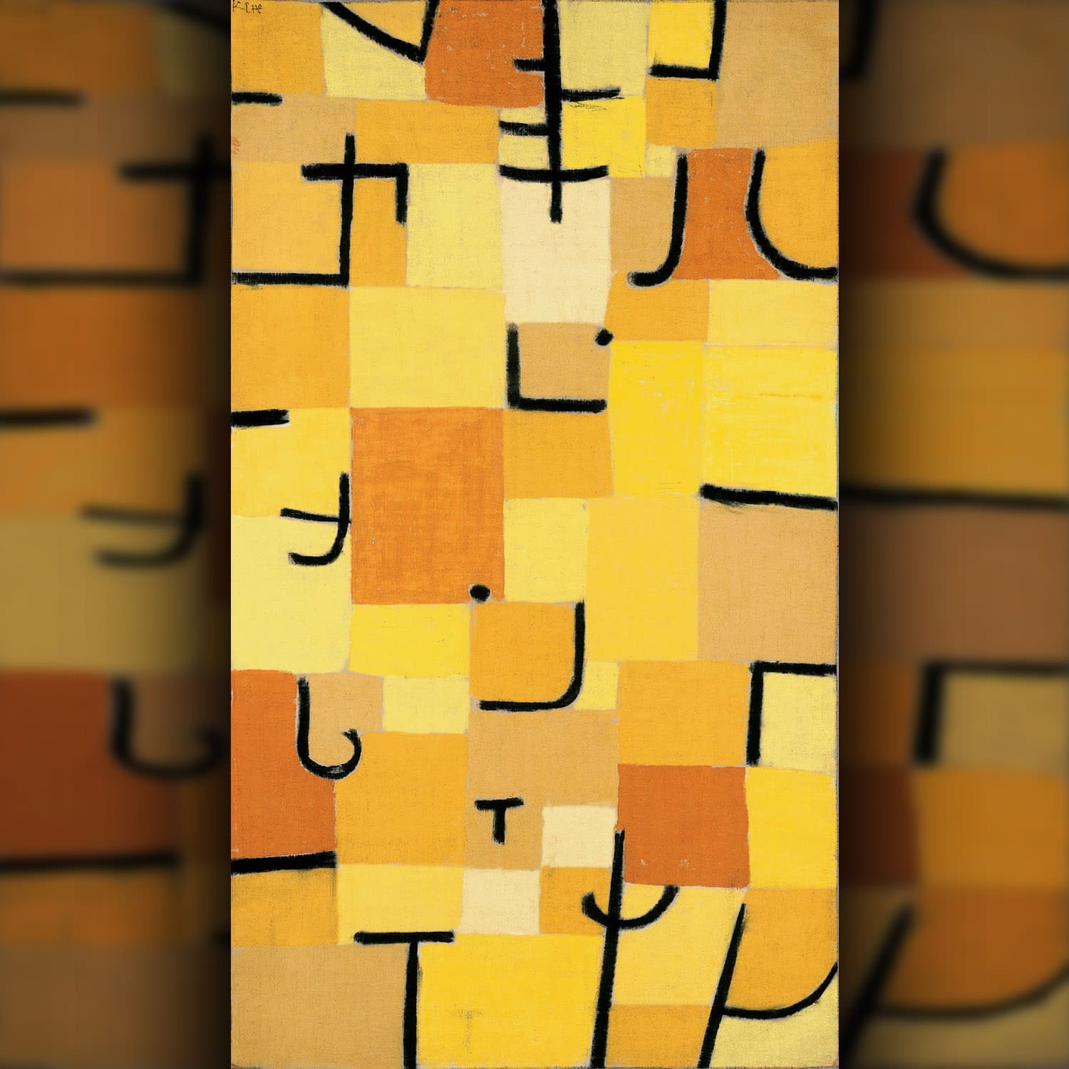 Paul Klee - Zeichen und Farben