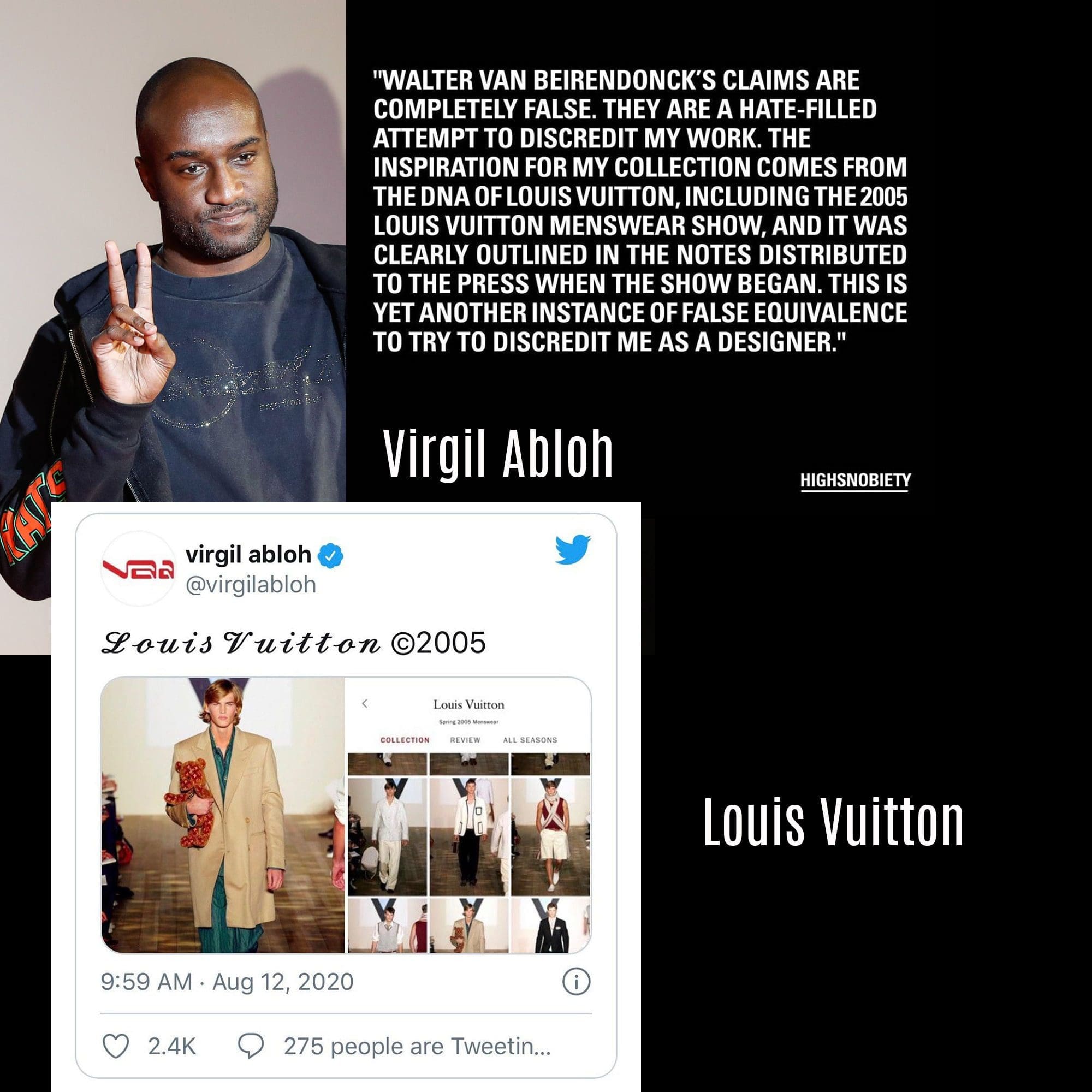 Virgil Abloh Louis Vuitton Primavera Estate Menswear 2021