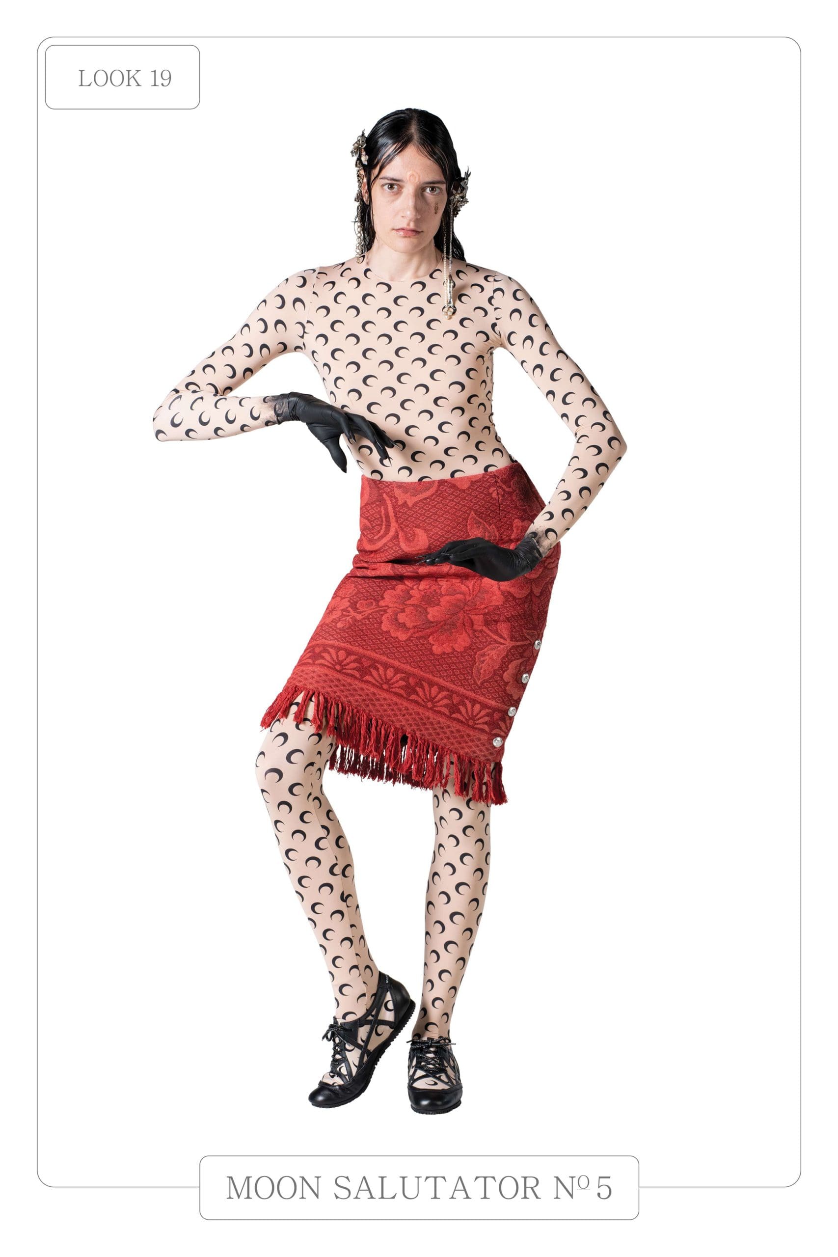 Marine Serre Primavera Verano 2021 por RUNWAY REVISTA