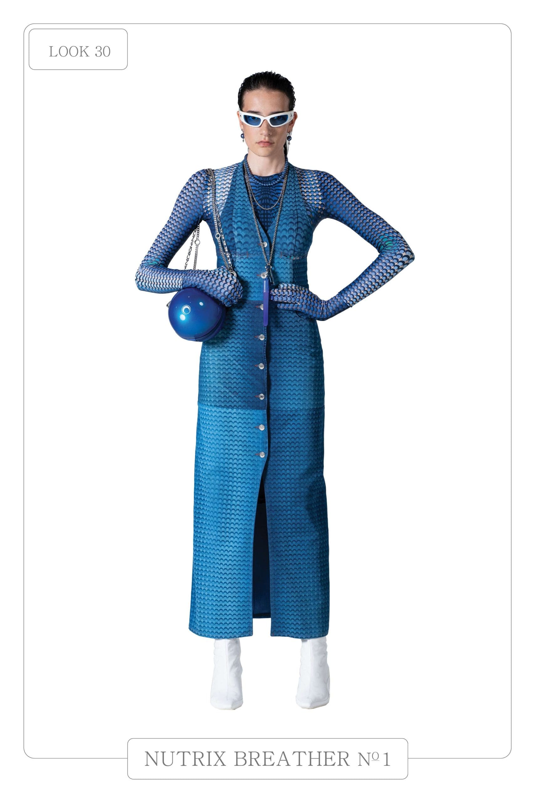Marine Serre Primavera Verano 2021 por RUNWAY REVISTA