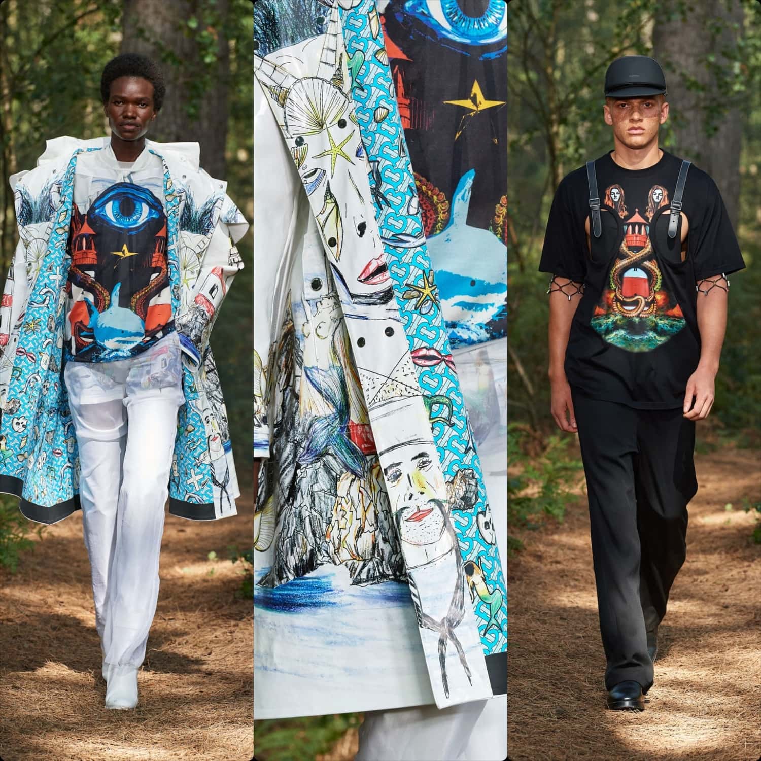 Burberry Весна-Лето 2021 Лондон, автор: RUNWAY ЖУРНАЛ