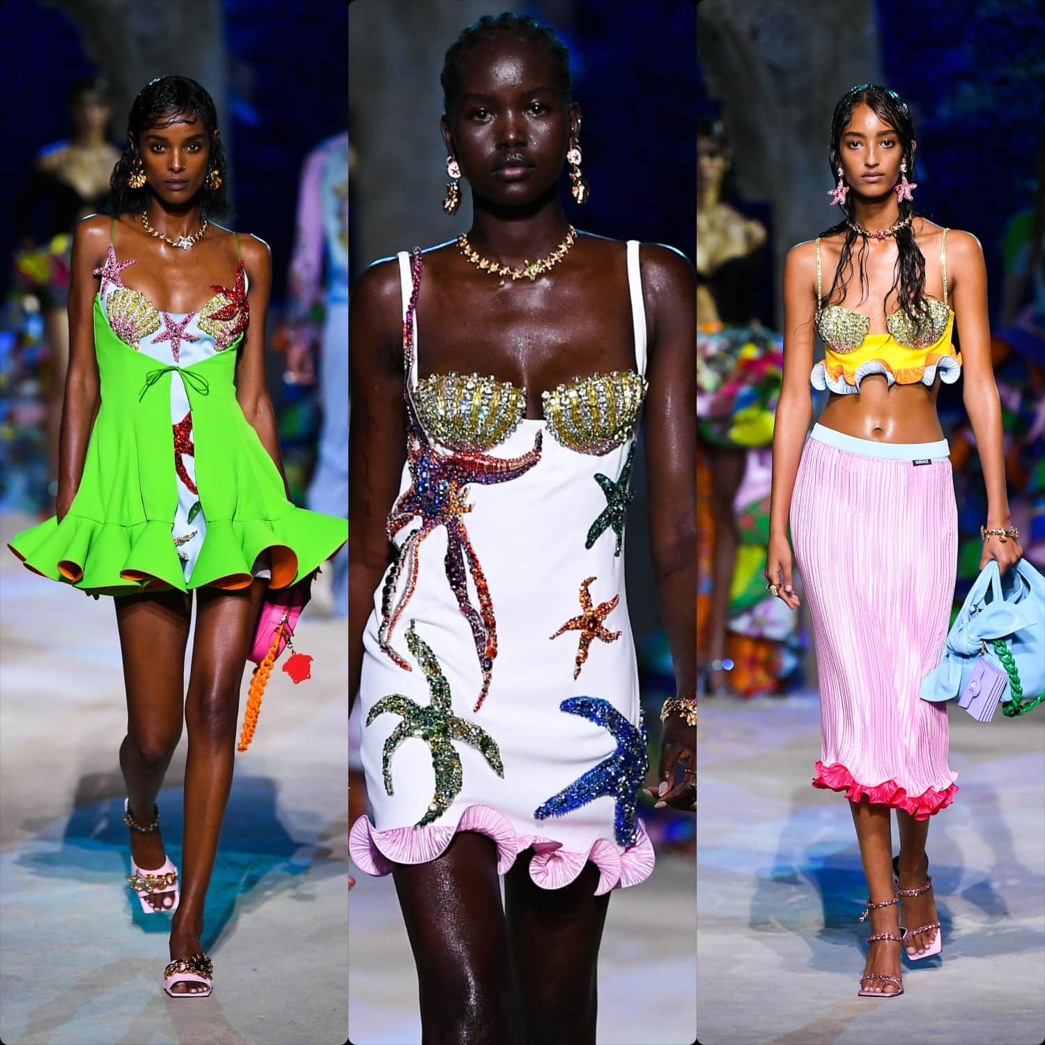 ヴェルサーチ春夏2021年 RUNWAY マガジン