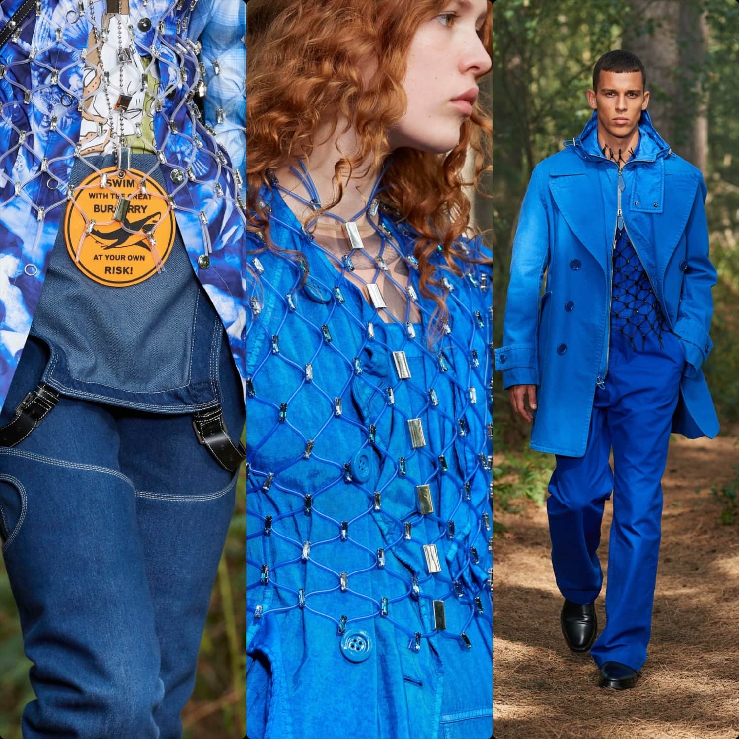 Burberry Primavera Estate 2021 Londra di RUNWAY MAGAZINE