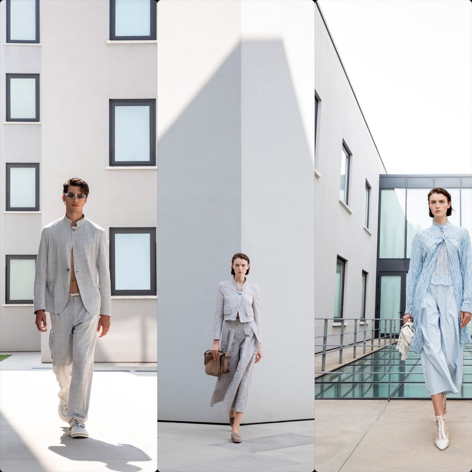 Emporio Armani Printemps Été 2021 Milan par RUNWAY MAGAZINE