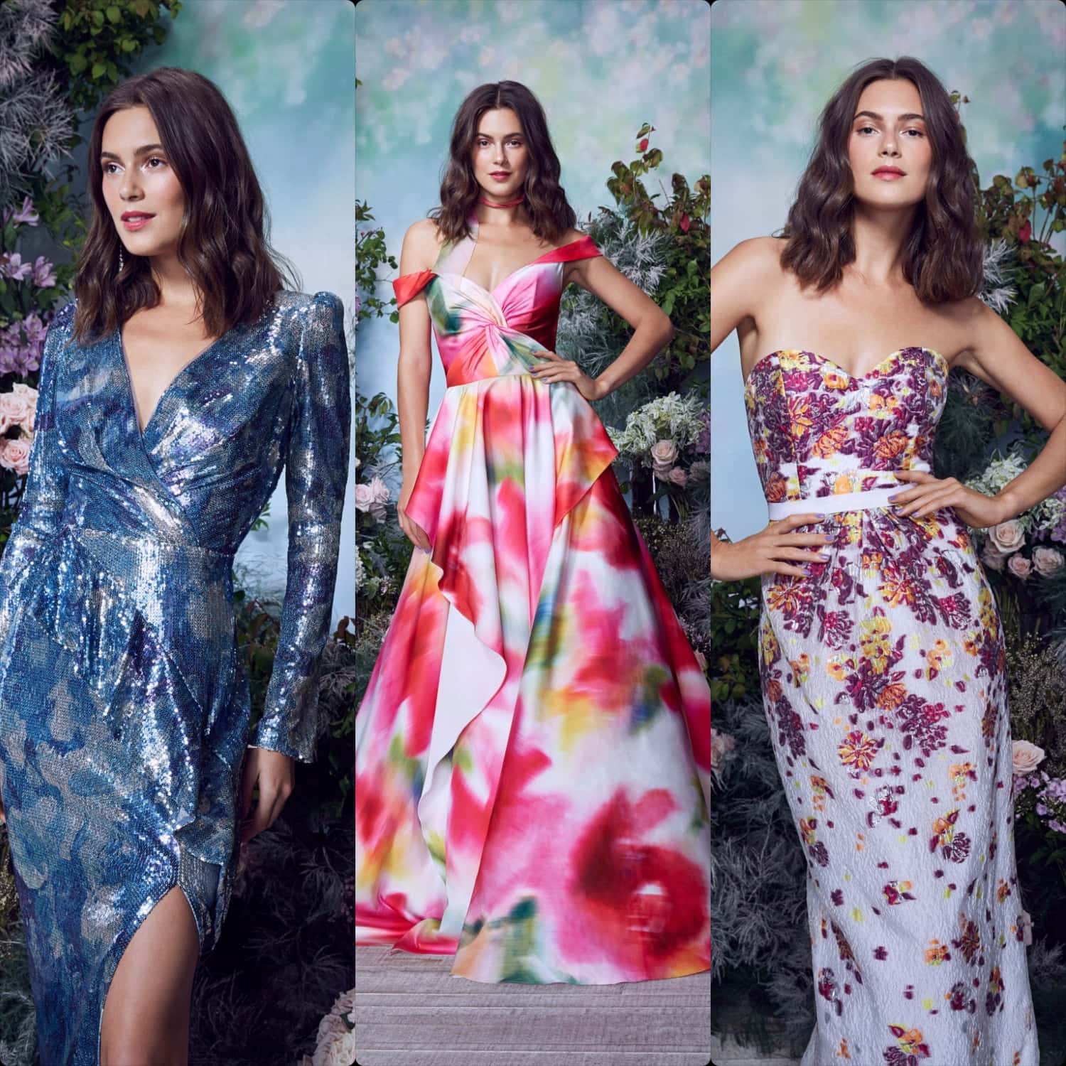 Marchesa Notte Primavera Verano 2021 Nueva York de RUNWAY REVISTA