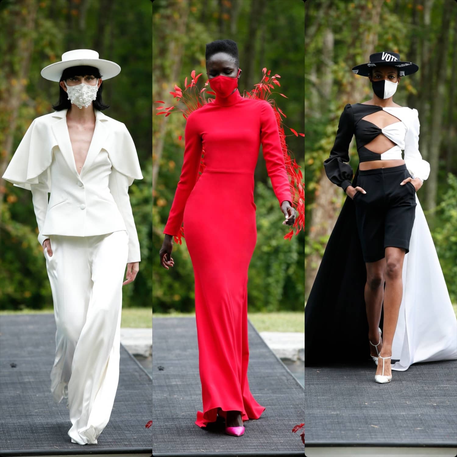 Christian Siriano Printemps Été 2021 New York par RUNWAY MAGAZINE