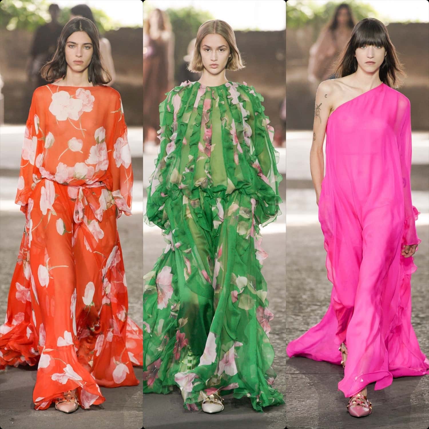 华伦天奴(Valentino)2021春夏米兰by RUNWAY 杂志