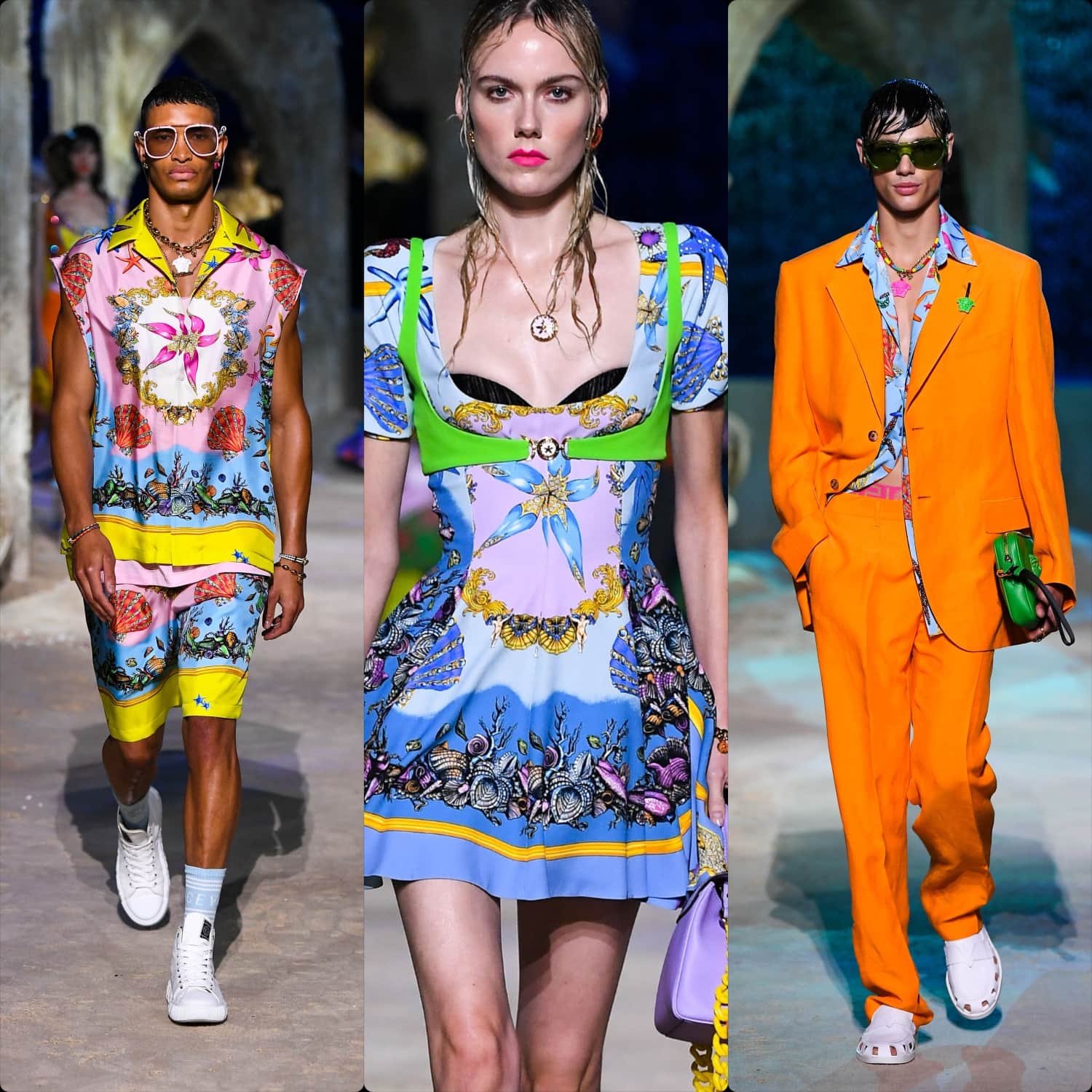 ヴェルサーチ春夏2021年 RUNWAY マガジン