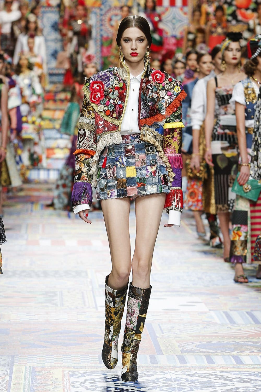 Dolce Gabbana Primavera Verão 2021 por RUNWAY MAGAZINE