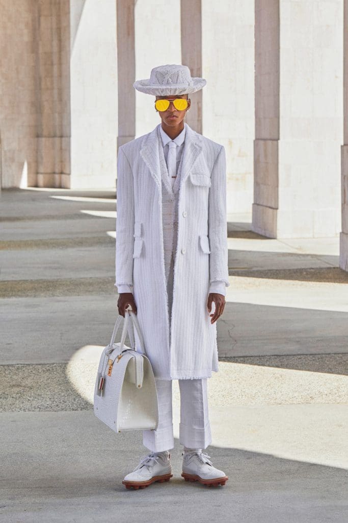 Thom Browne Primavera Verano 2021 "Juegos lunares 2132" de Nueva York a París por RUNWAY REVISTA