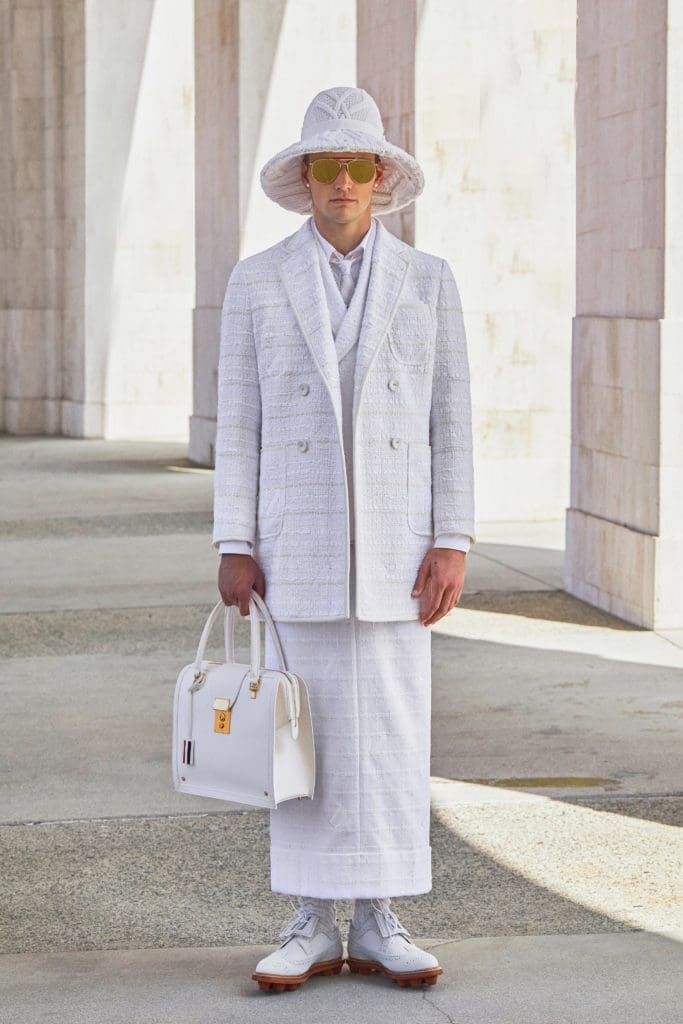 Thom Browne Primavera Verano 2021 "Juegos lunares 2132" de Nueva York a París por RUNWAY REVISTA