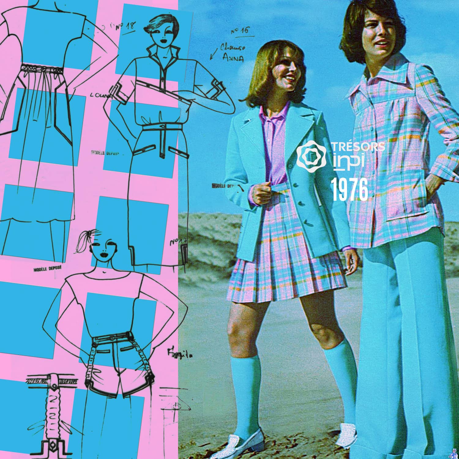 Styliste SARL 1976テニスミニスカート、ショーツの発明-INPIアーカイブ