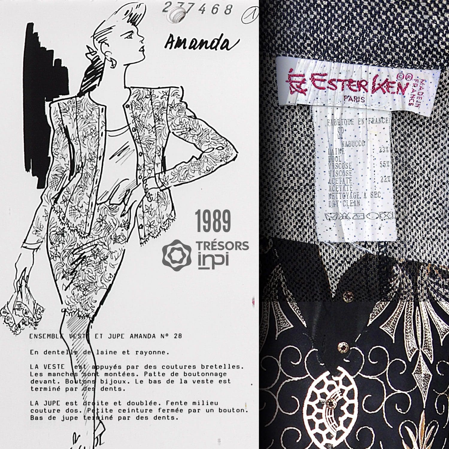 Ester Ken1989ファッションの発明-INPIアーカイブ