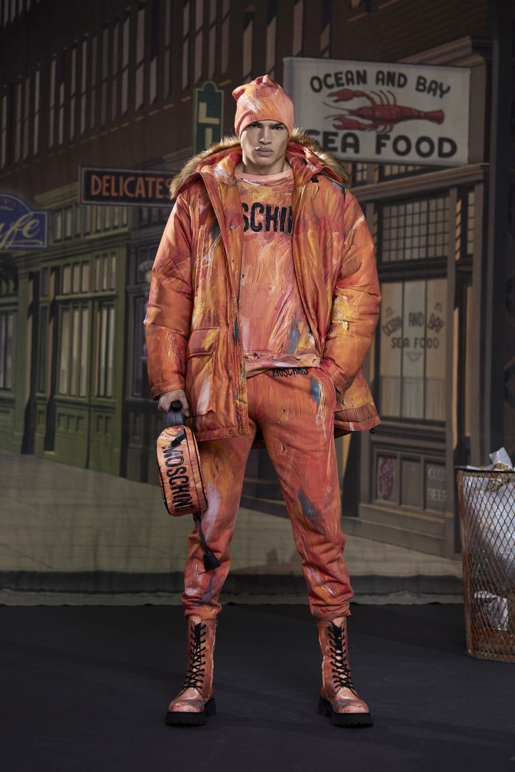 Moschino Men Fall-Winter 2021-2022 by RUNWAY MAGAZINE