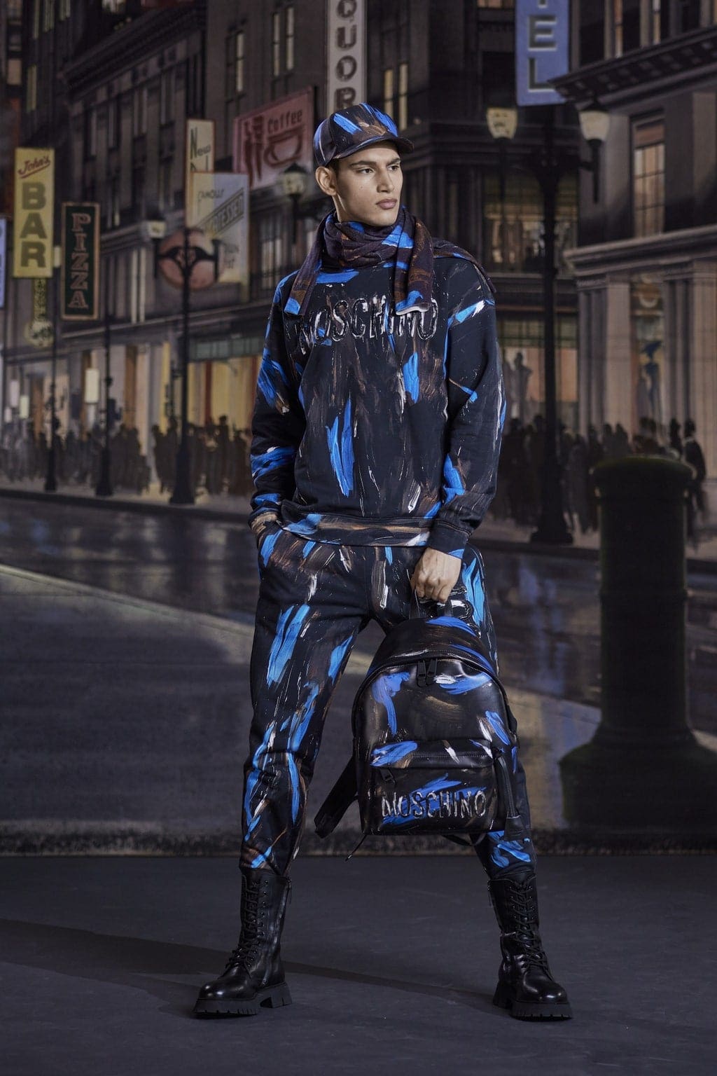 Moschino Men Fall-Winter 2021-2022 by RUNWAY MAGAZINE