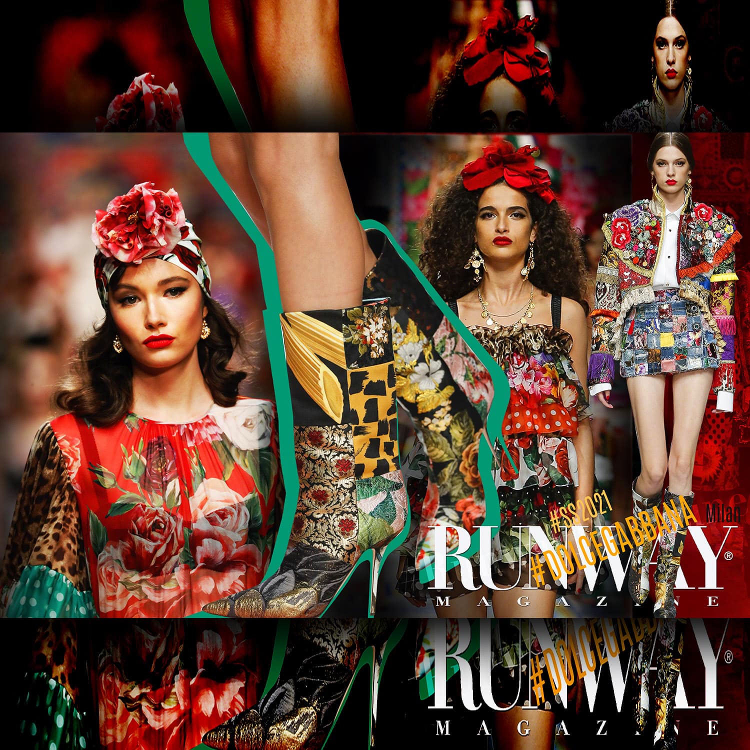 Dolce Gabbana Spring Summer 2021 Milan by RUNWAY MAGAZINE