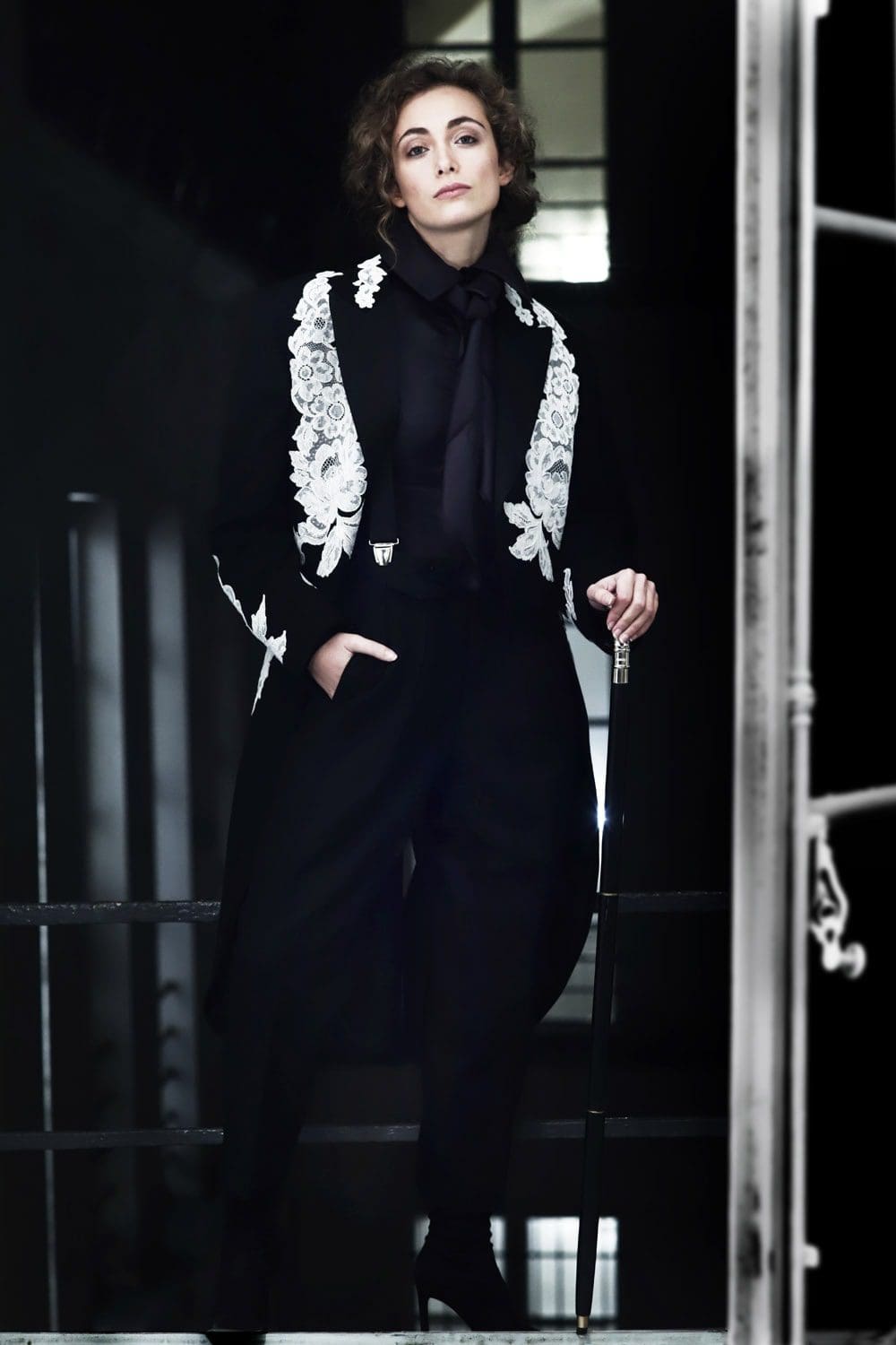 Franck Sorbier Haute Couture Spring Summer 2021 by RUNWAY MAGAZINE. Photo ©Laurent Stephane Montfort