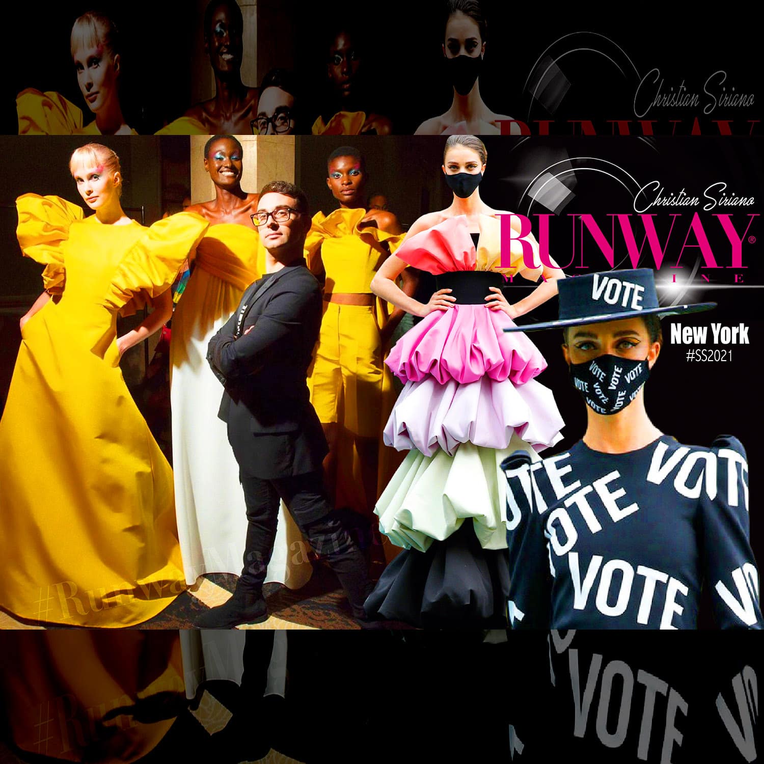 Christian Siriano Spring Summer 2021 New York by RUNWAY MAGAZINE