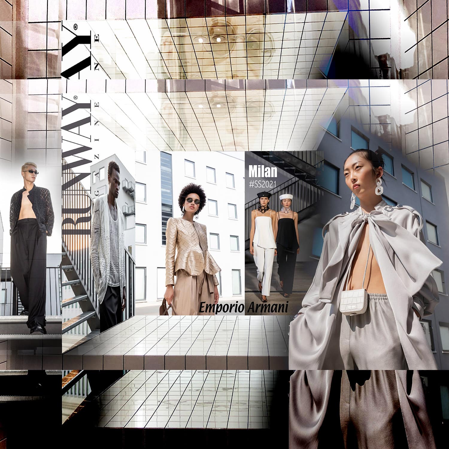 Emporio Armani Spring Summer 2021 Milan by RUNWAY MAGAZINE