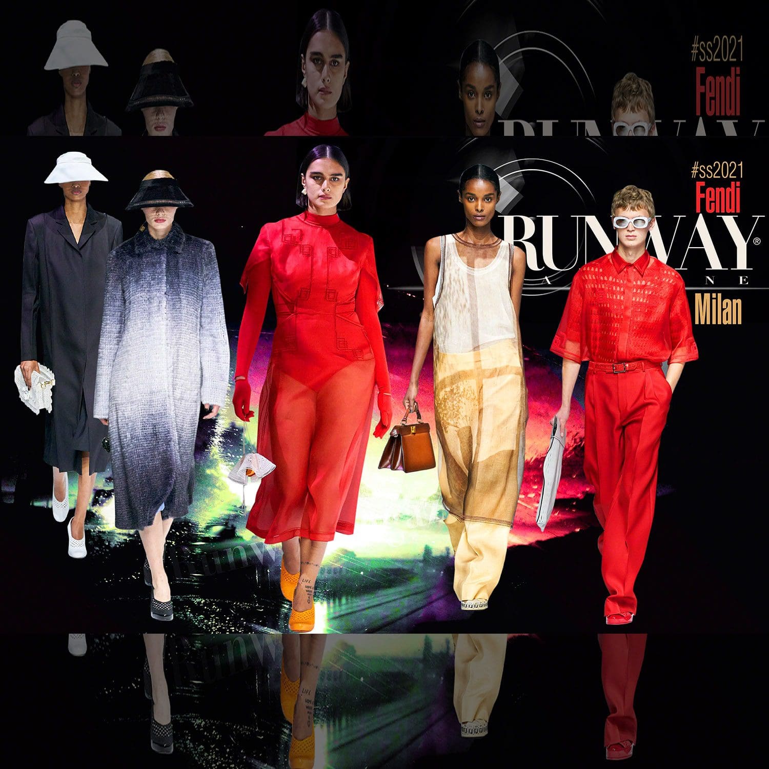 Fendi Spring Summer 2021 Milan by RUNWAY MAGAZINE