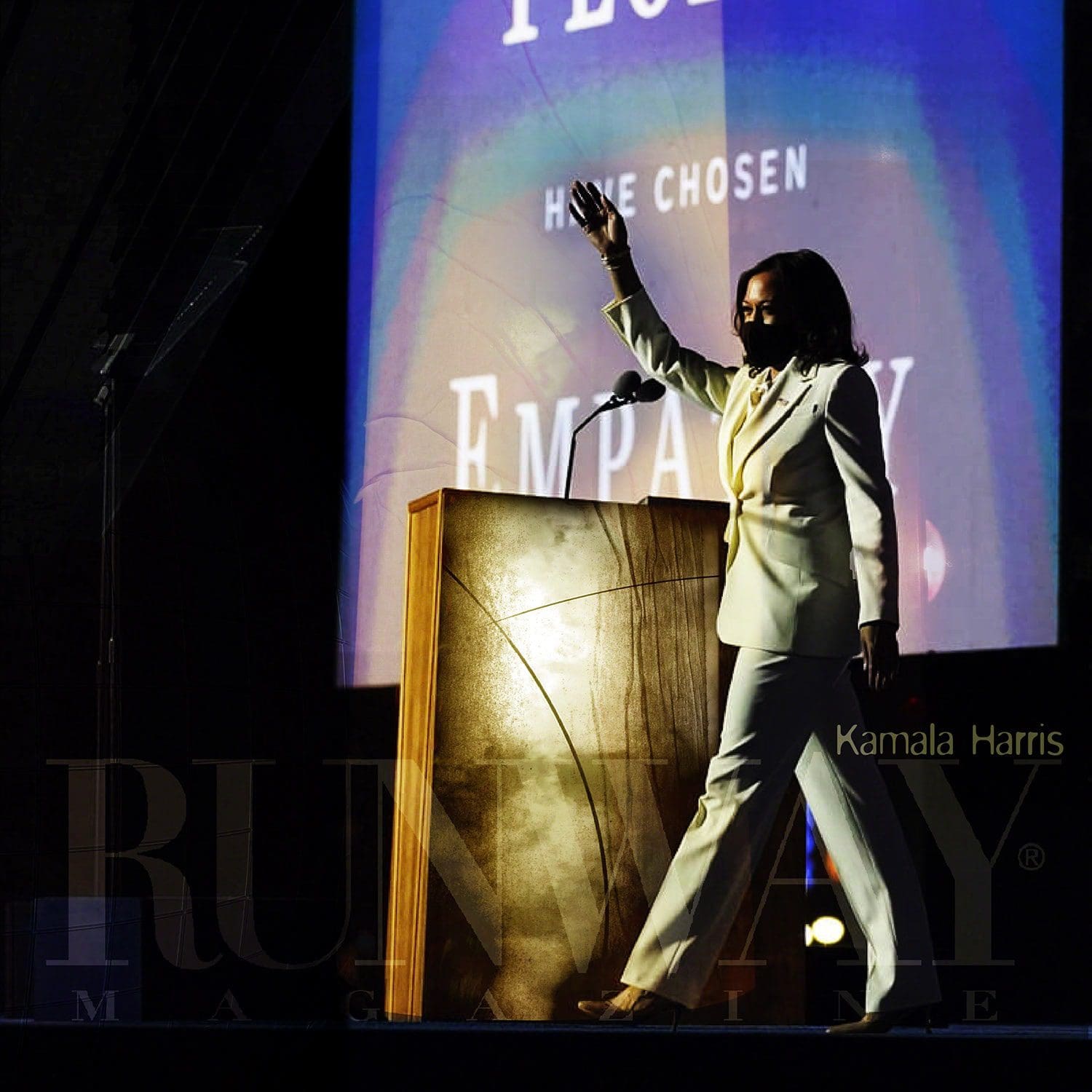 Kamala Harris by RUNWAY MAGAZINE