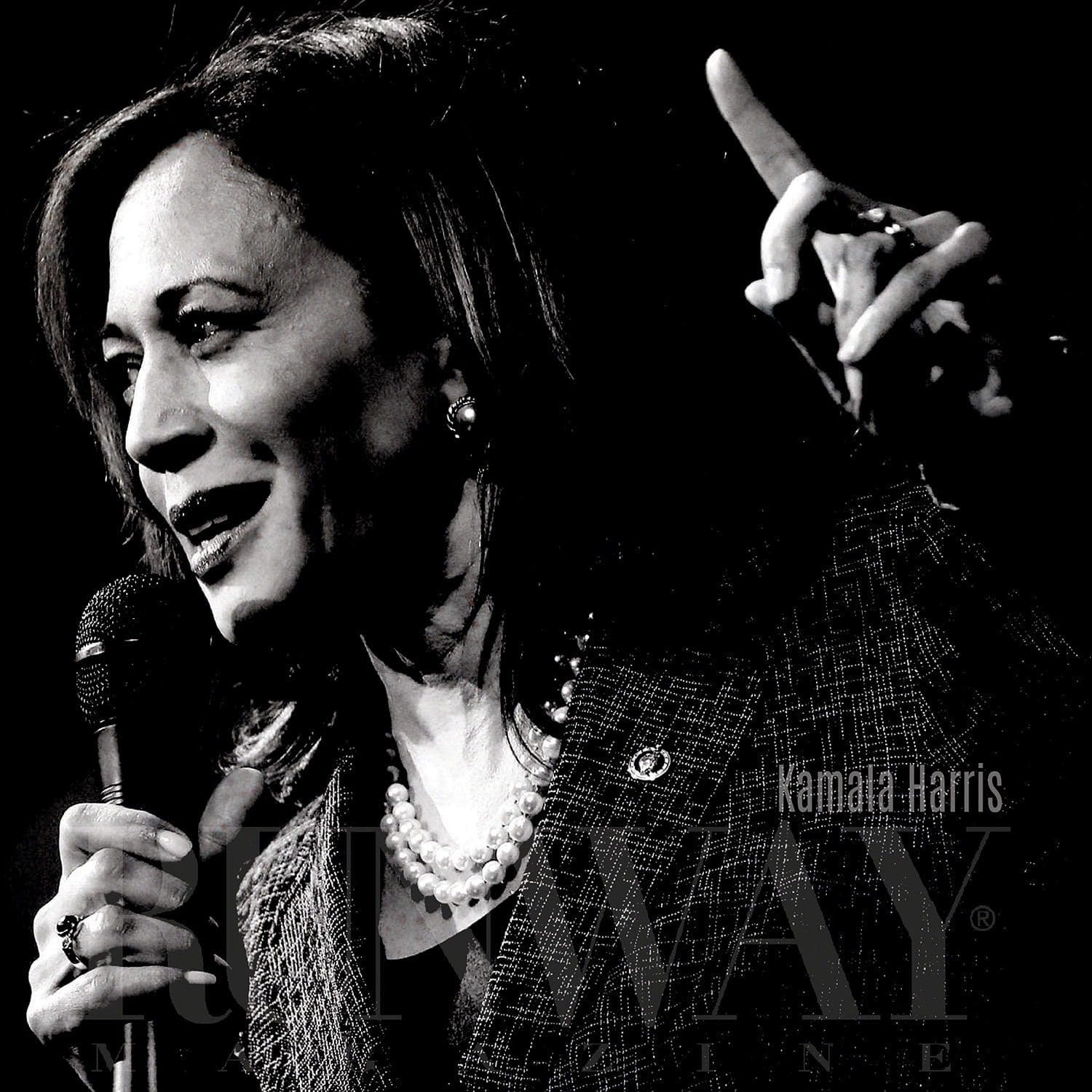 Kamala Harris by RUNWAY MAGAZINE