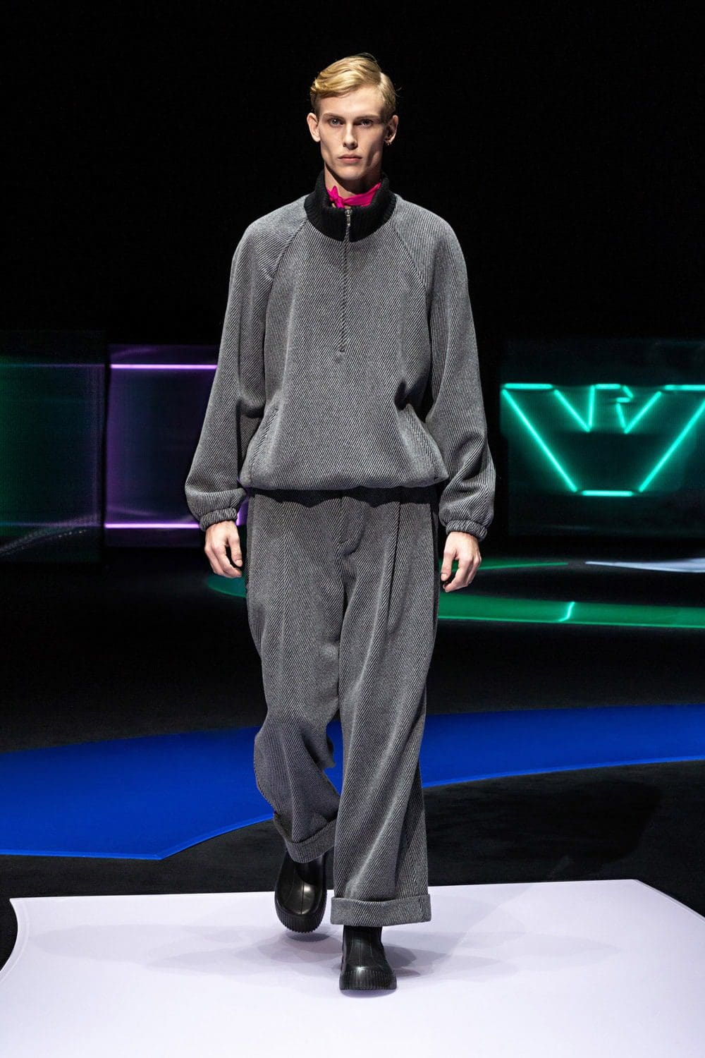 Emporio Armani Fall Winter 2021-2022 "In the mood for pop"
