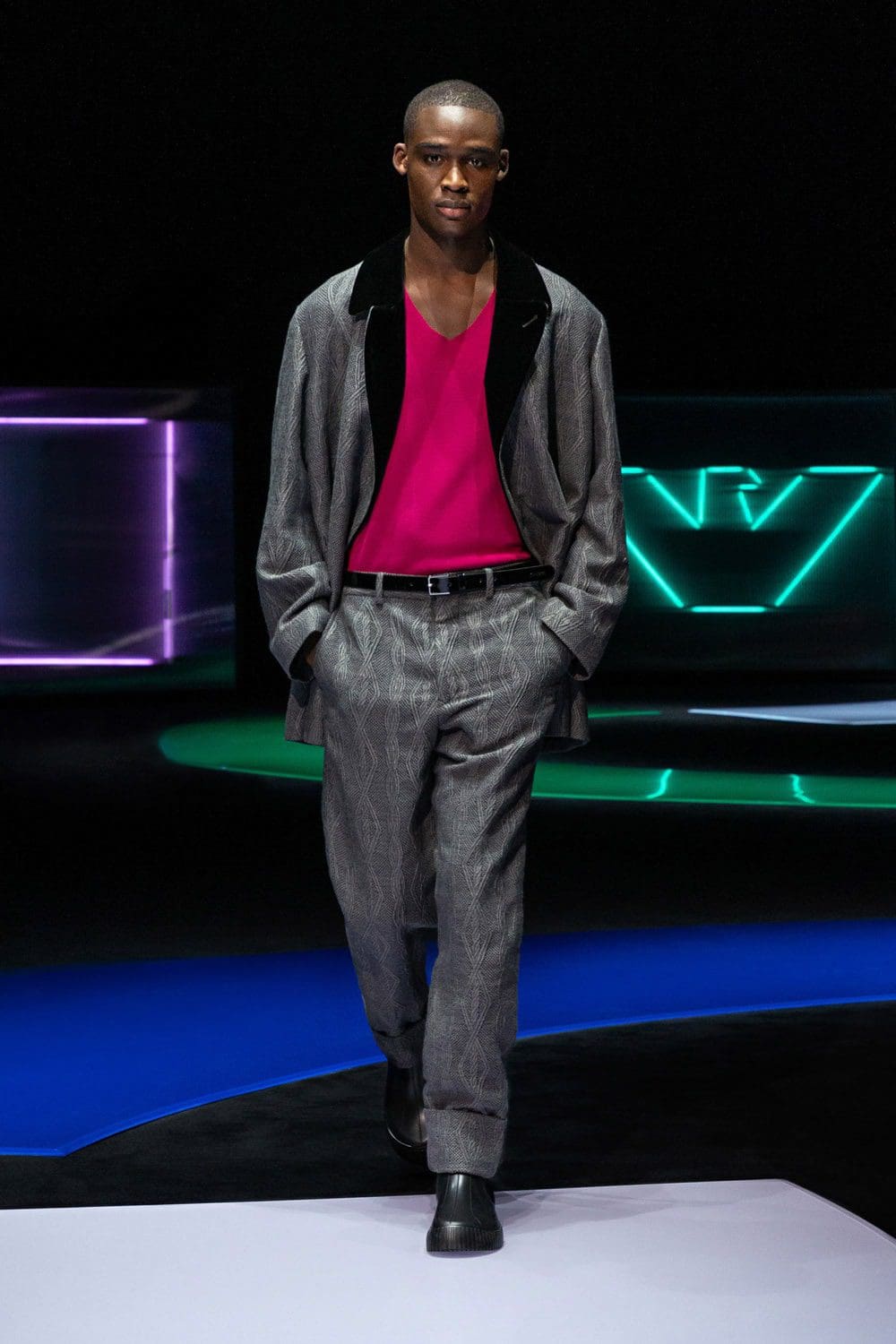 Emporio Armani Fall Winter 2021-2022 "In the mood for pop"