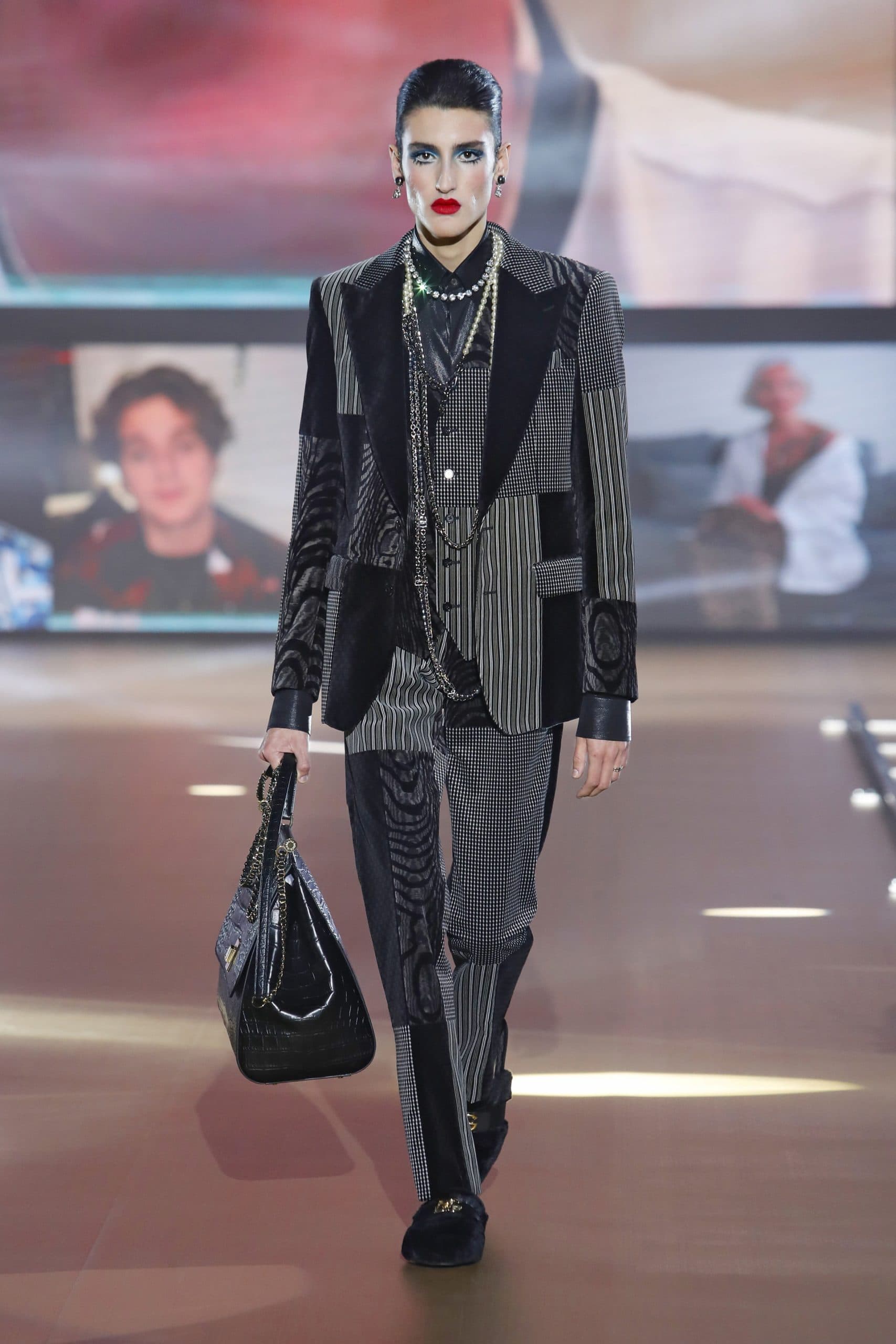 Dolce Gabbana Menswear Fall 2021-2022. Plagiarism checker by Eleonora de Gray - RUNWAY MAGAZINE