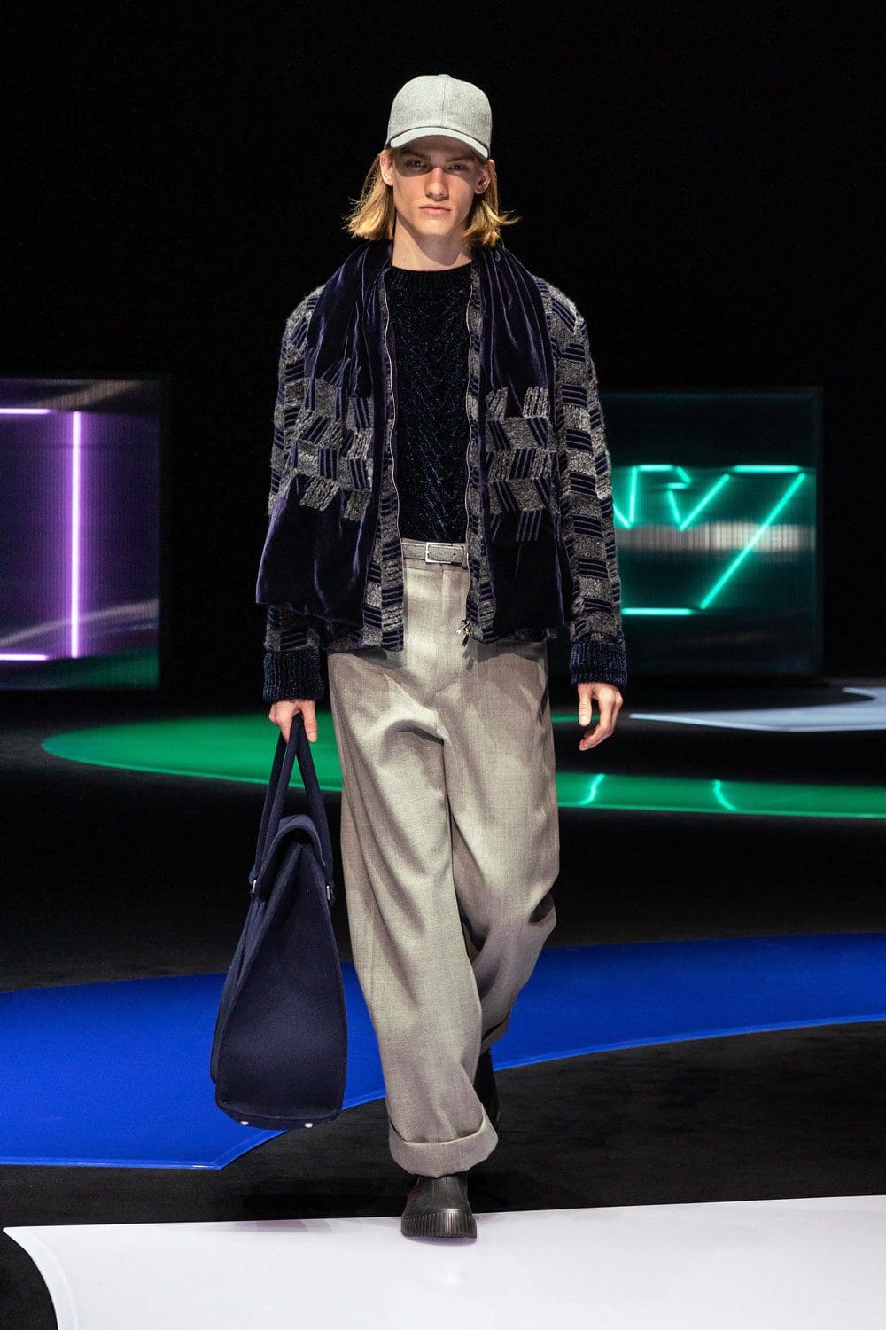 Emporio Armani Fall Winter 2021-2022 "In the mood for pop" by RUNWAY MAGAZINE