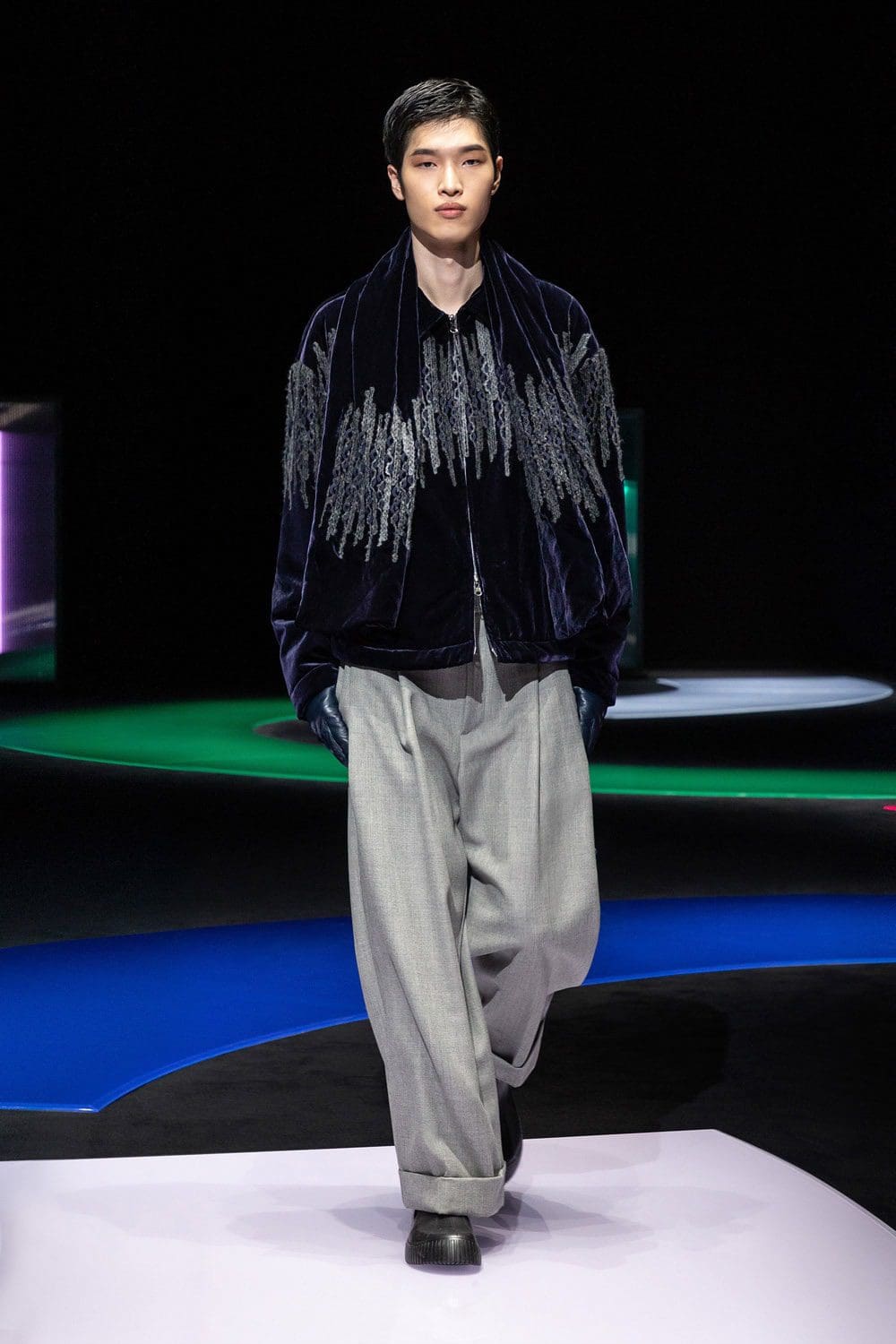 Emporio Armani Fall Winter 2021-2022 "In the mood for pop" by RUNWAY MAGAZINE