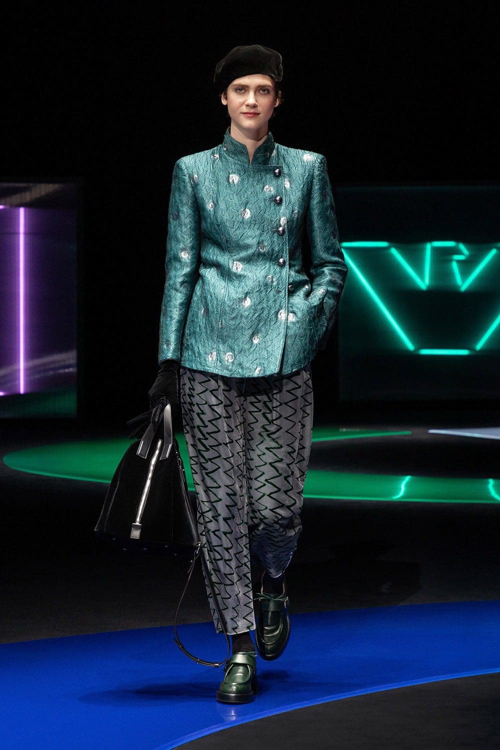 Emporio Armani Fall Winter 2021-2022 "In the mood for pop" by RUNWAY MAGAZINE