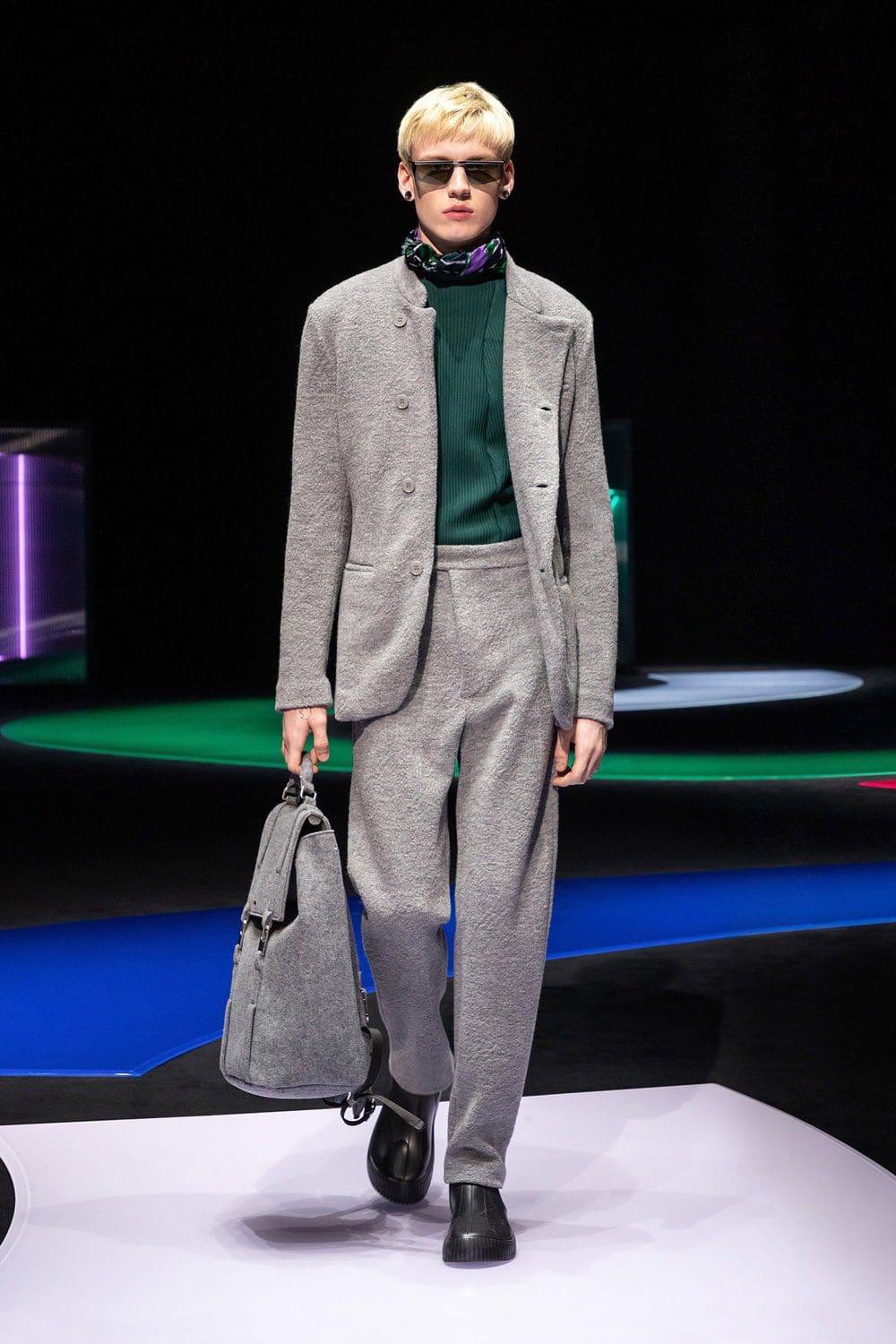 Emporio Armani Fall Winter 2021-2022 "In the mood for pop" by RUNWAY MAGAZINE