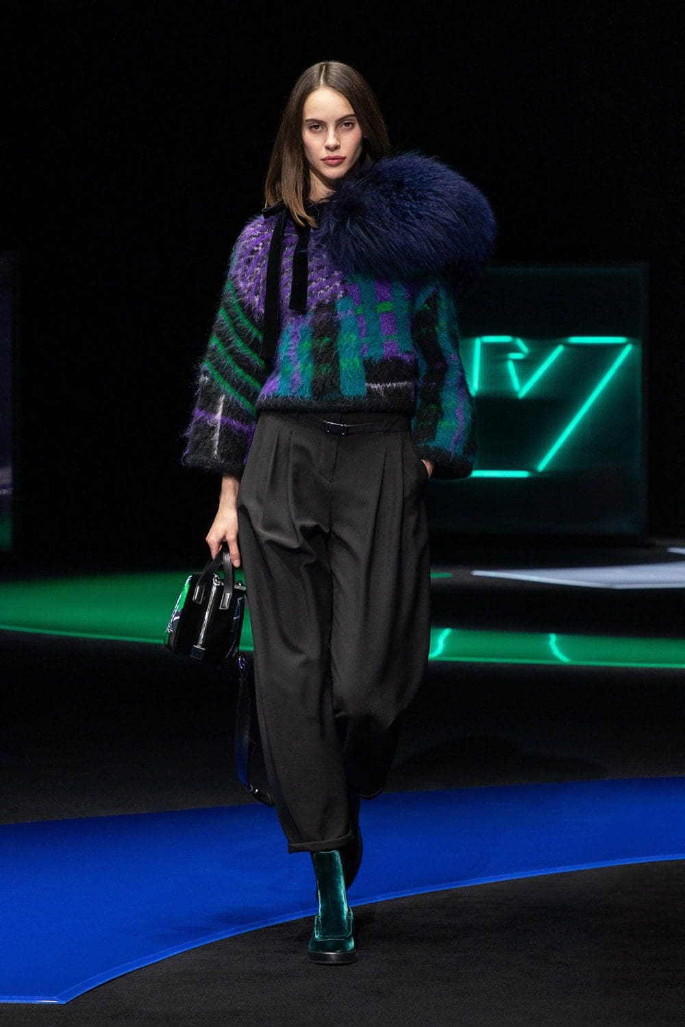 Emporio Armani Fall Winter 2021-2022 "In the mood for pop" by RUNWAY MAGAZINE
