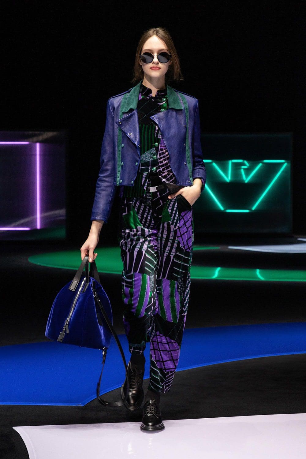 Emporio Armani Fall Winter 2021-2022 "In the mood for pop" by RUNWAY MAGAZINE