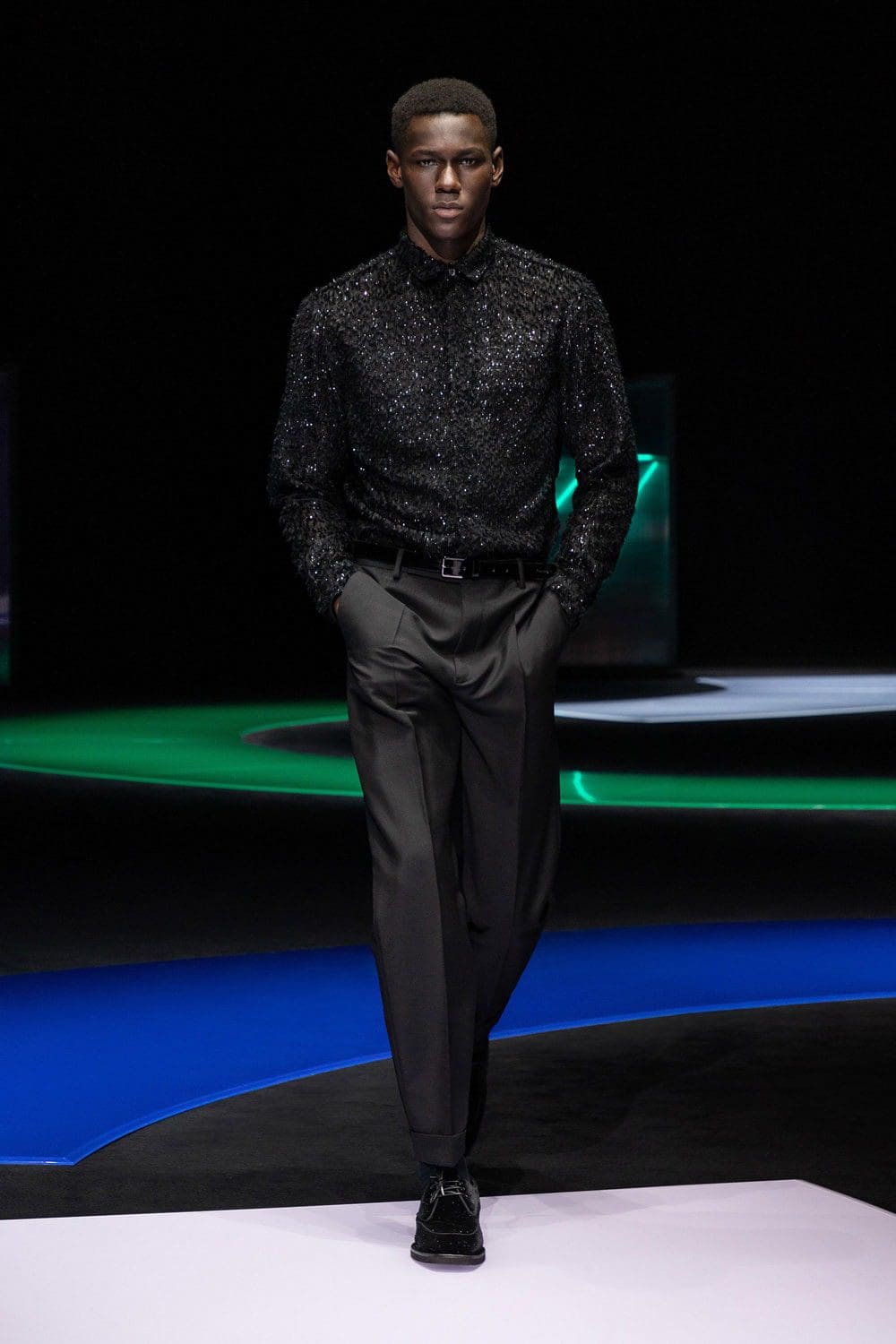 Emporio Armani Fall Winter 2021-2022 "In the mood for pop" by RUNWAY MAGAZINE
