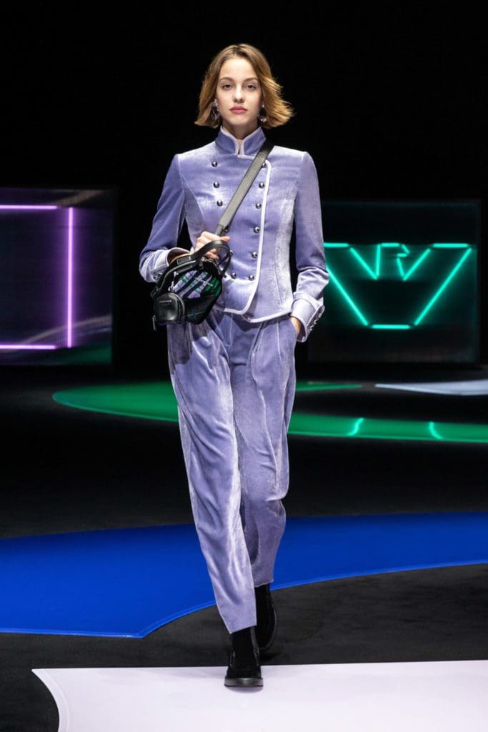 Emporio Armani Fall Winter 2021-2022 "In the mood for pop" by RUNWAY MAGAZINE